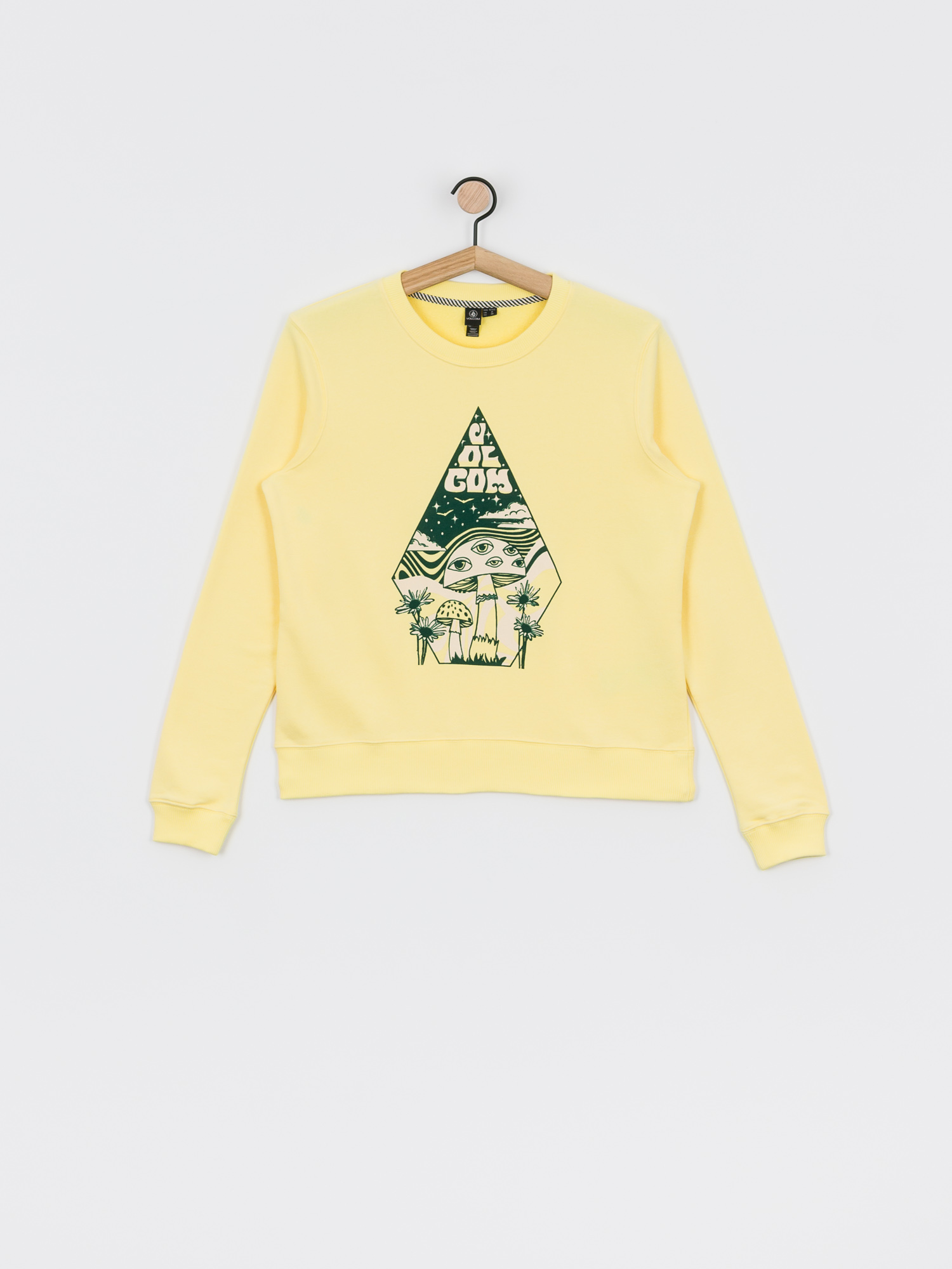 Bluza Volcom Sound Check HD Wmn (faded yellow)