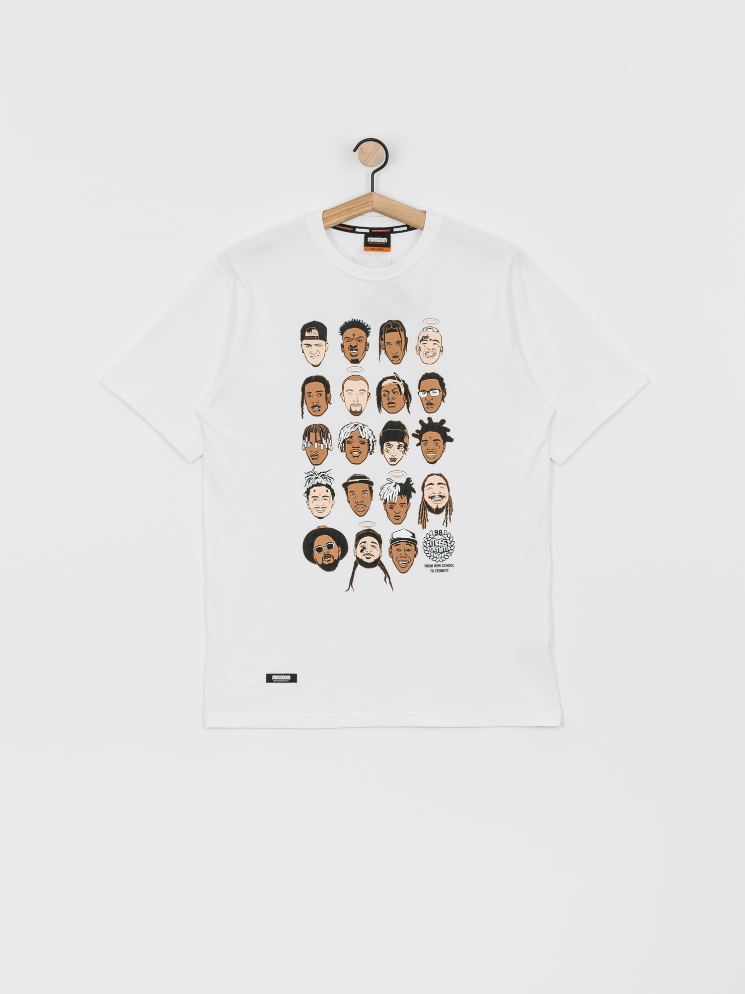 T-shirt MassDnm New School (white)