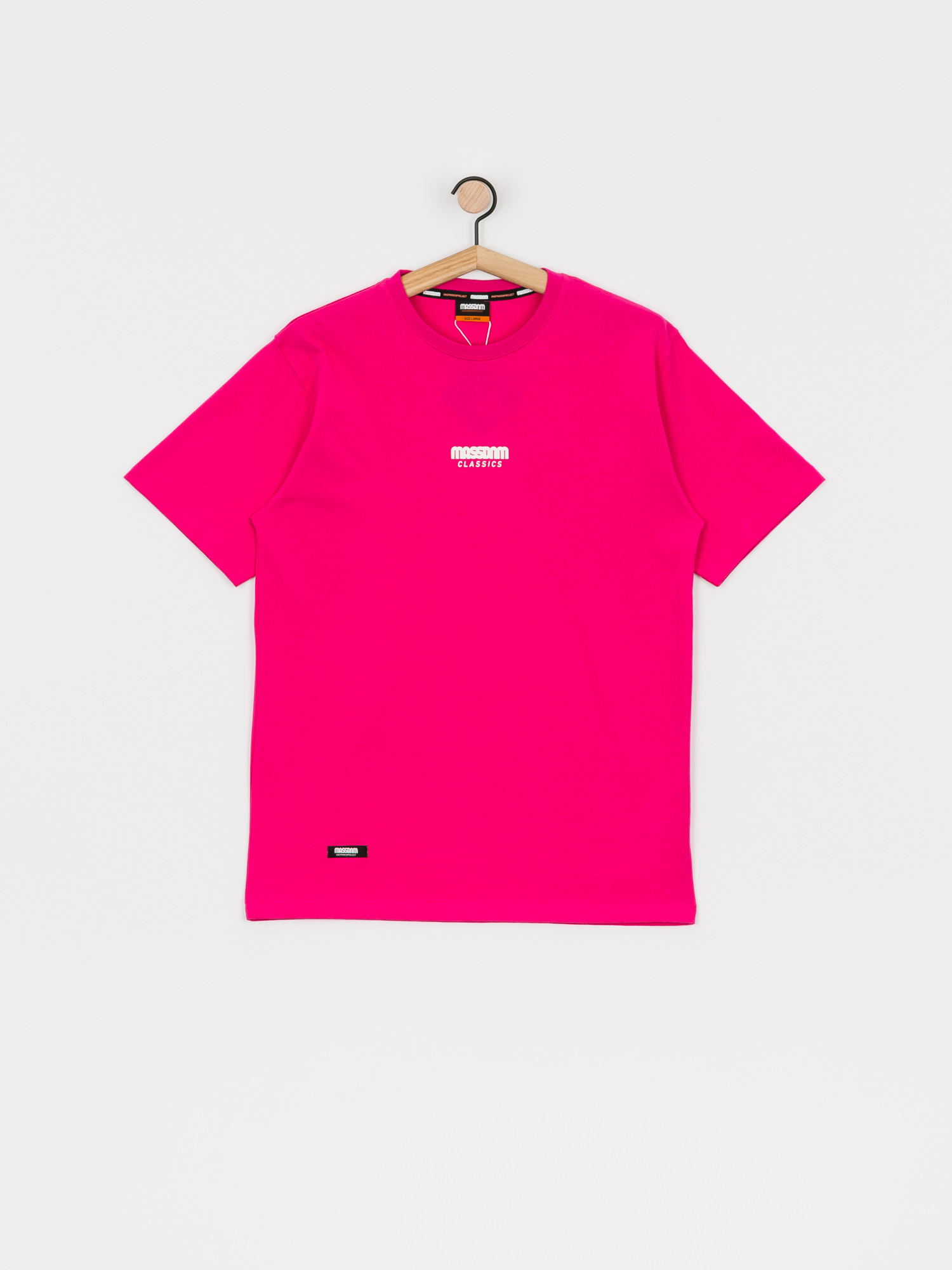 T-shirt MassDnm Classics Small Logo (magenta)