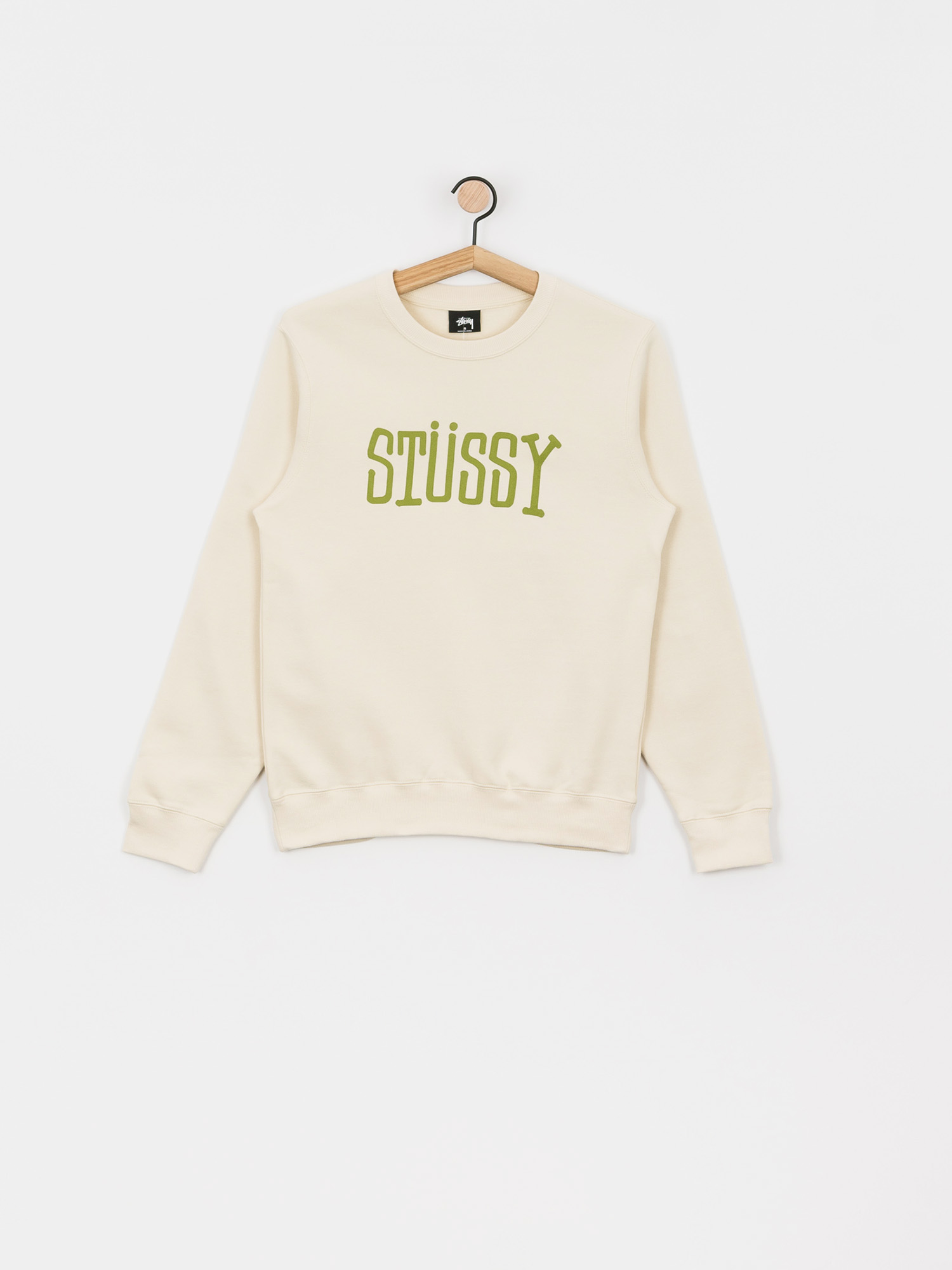 Bluza Stussy Block Type Crew Wmn (cement)