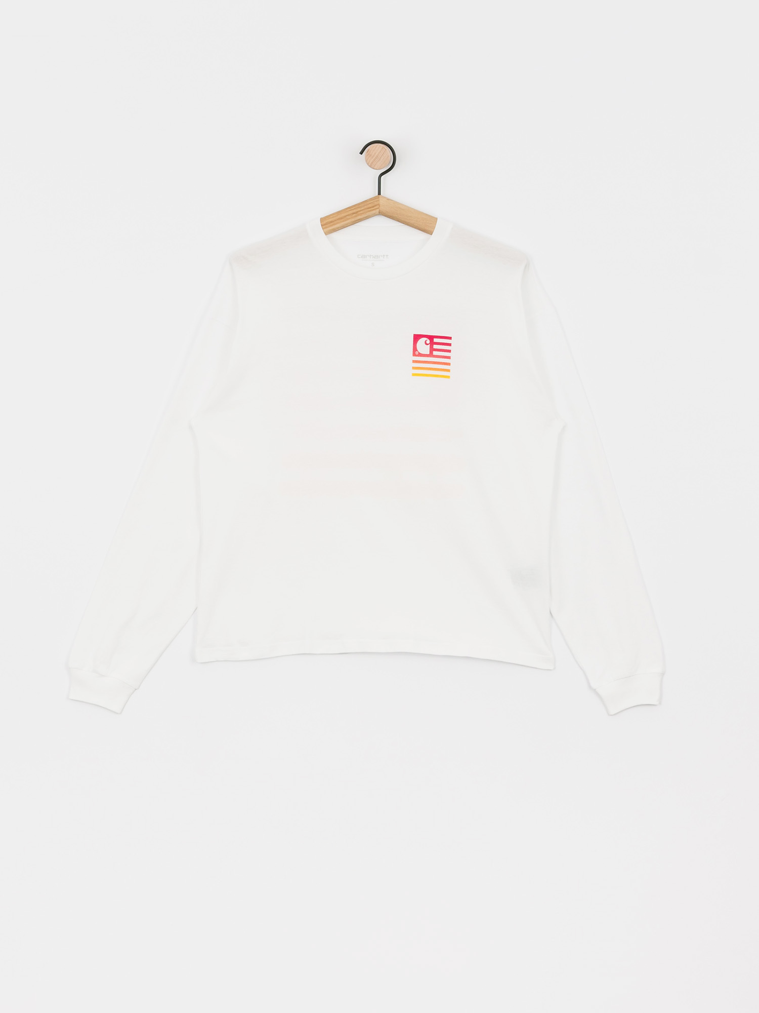 Longsleeve Carhartt WIP State Gradient Wmn (white)