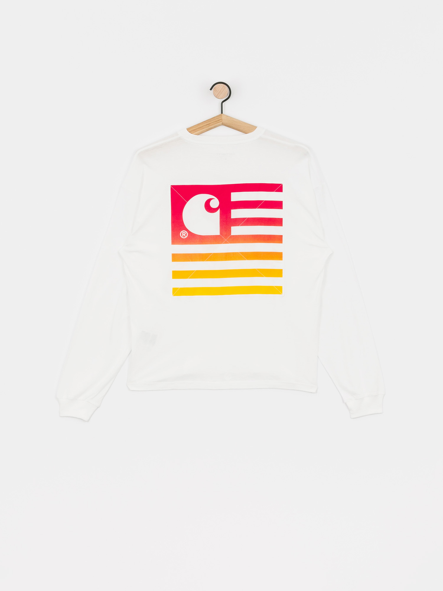 Longsleeve Carhartt WIP State Gradient Wmn (white)