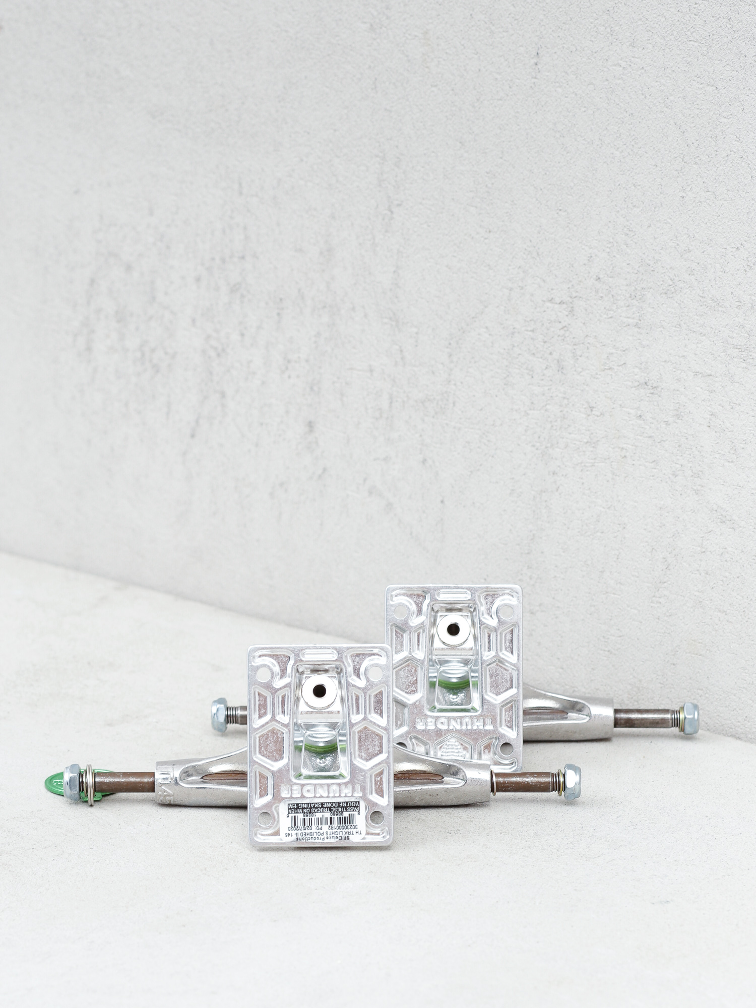 Traki Thunder Lights Polished II (silver/green)