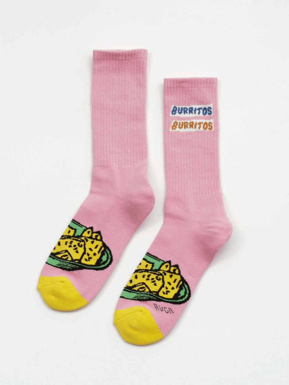 Skarpetki RVCA Hot Fudge Crew Sock (pink)