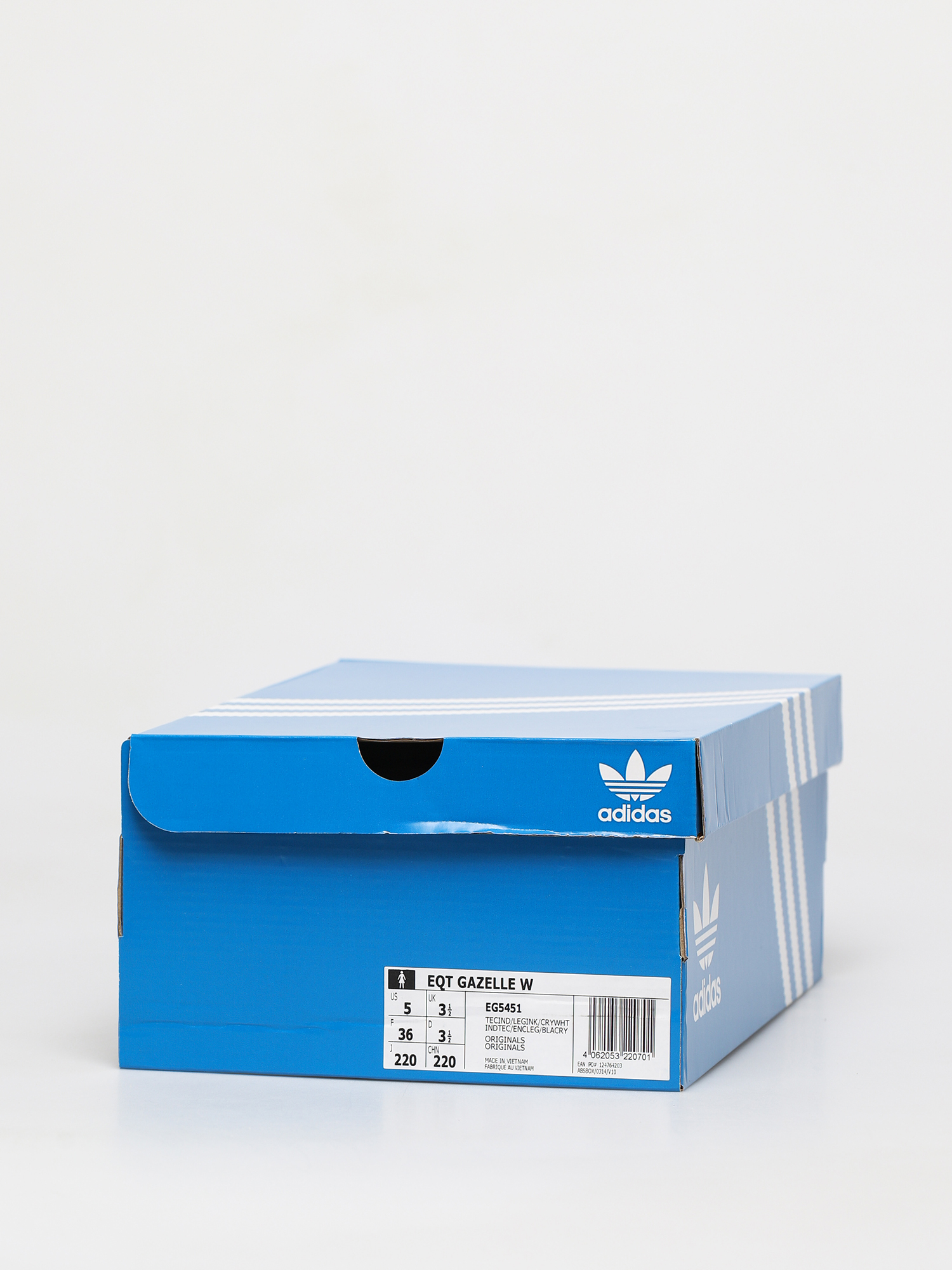 Buty adidas Originals Eqt Gazelle Wmn (tech indigo/legend ink/crystal white)