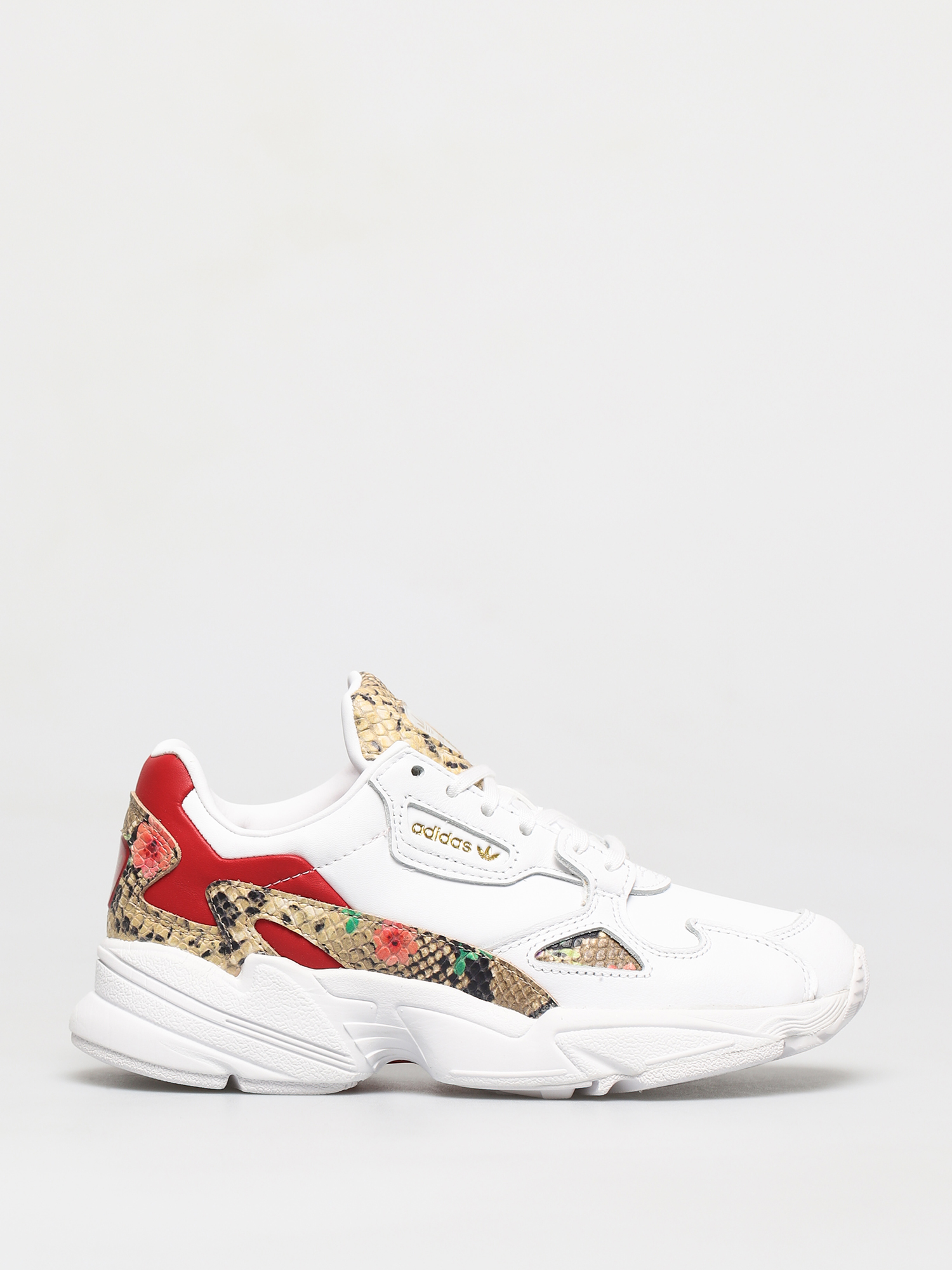 Buty adidas Originals Falcon Wmn bia y white scarlet gold met