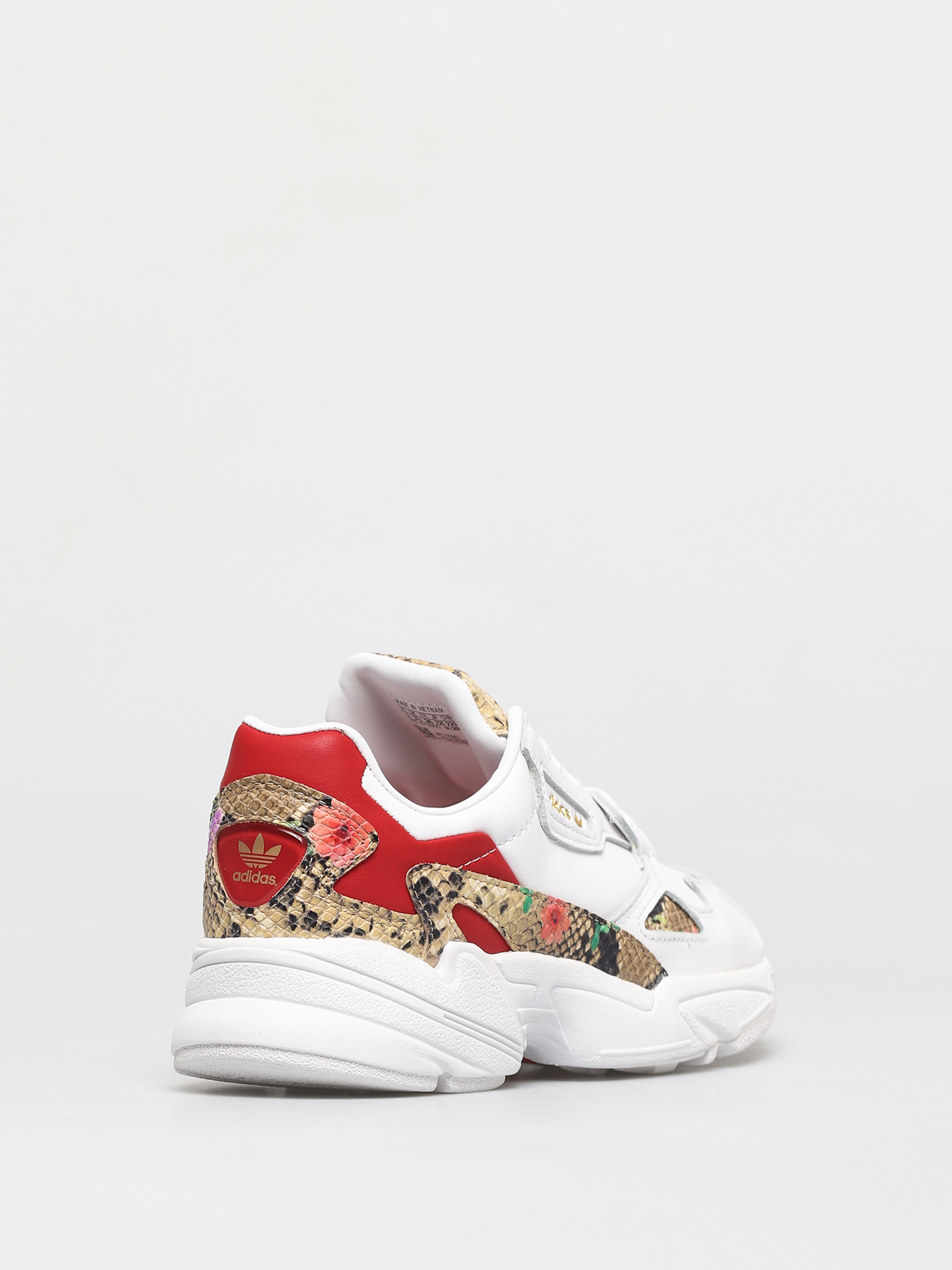 Buty adidas Originals Falcon Wmn (white/scarlet/gold met)
