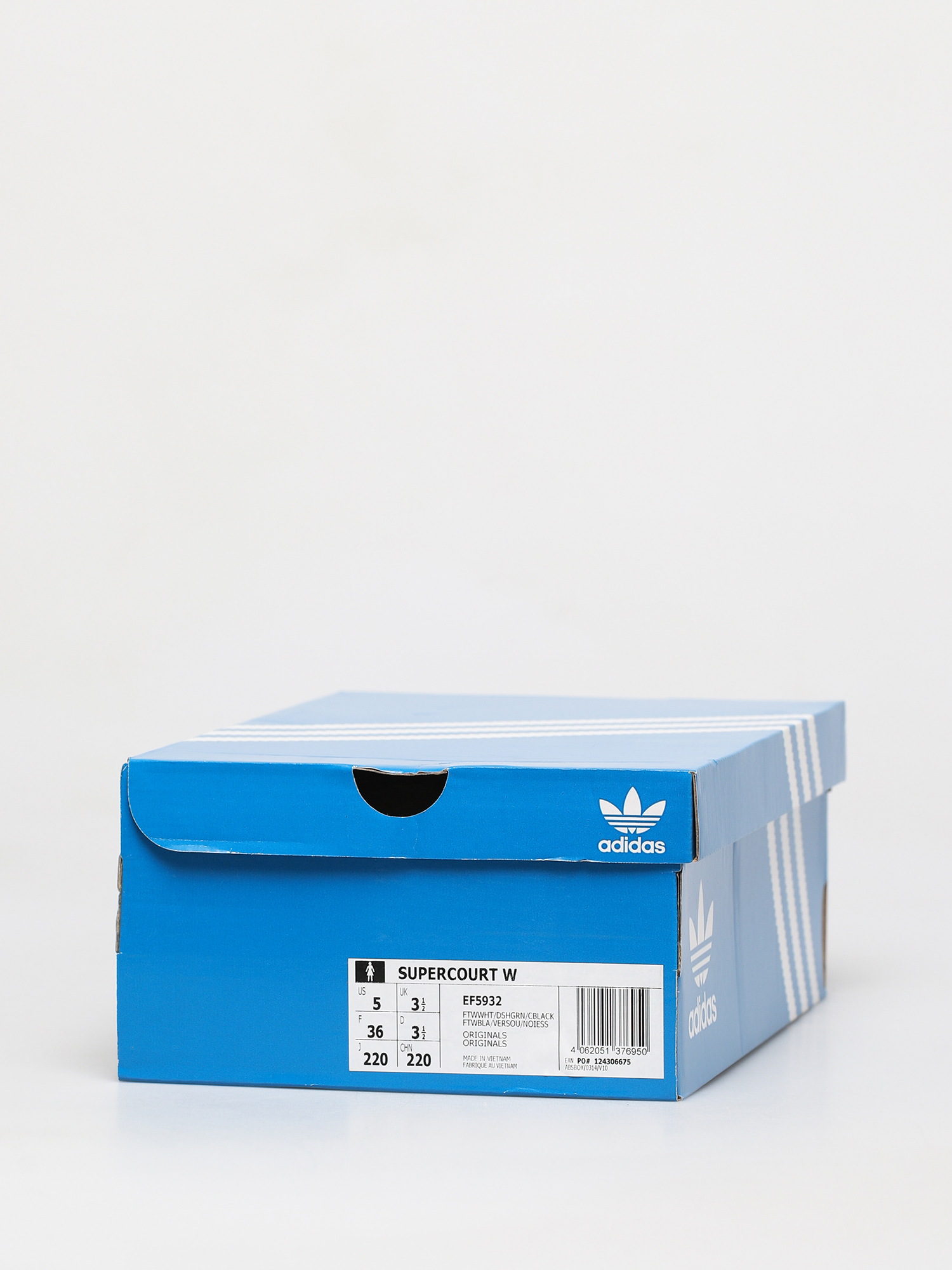 Buty adidas Originals Supercourt Wmn (white/dash green/core black)