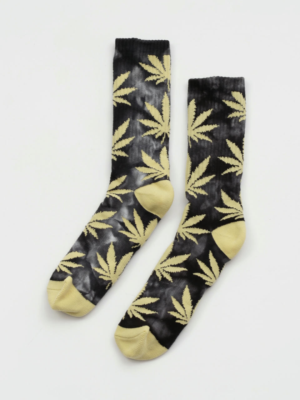 Skarpetki HUF Plantlife Tiedye (black)