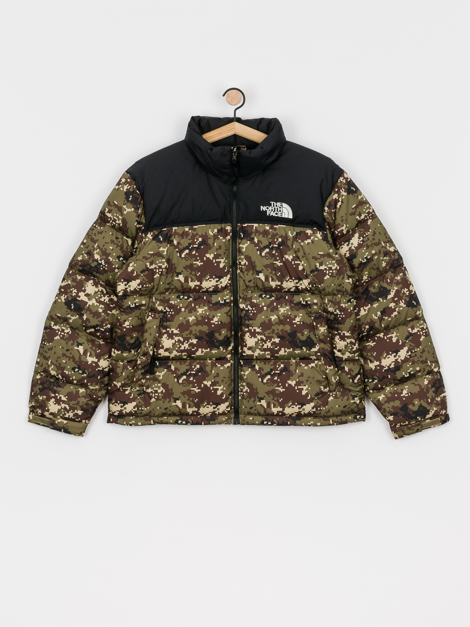 Kurtka The North Face 1996 Retro Nuptse (burnt olive green ux digi camo print)