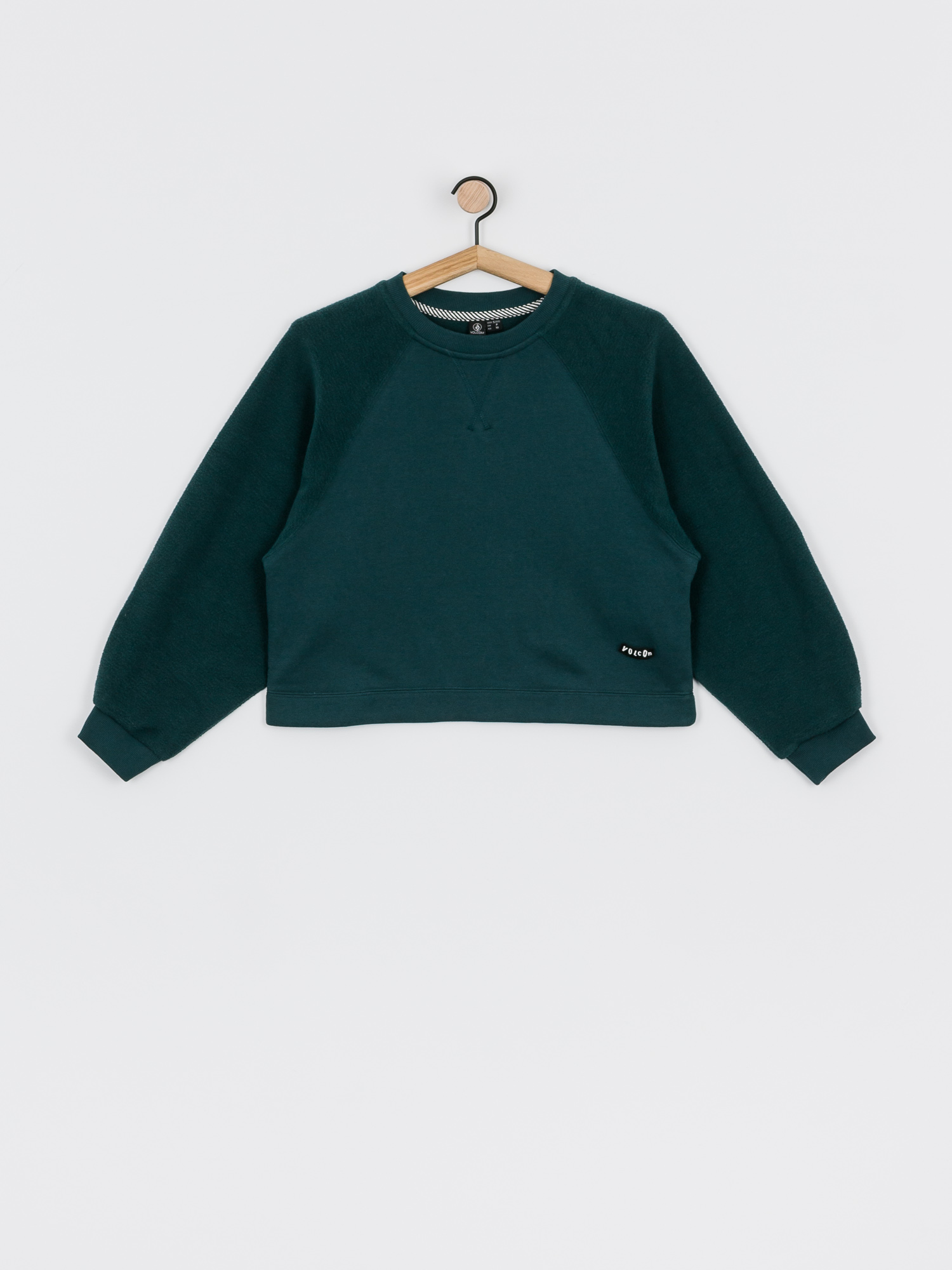 Bluza Volcom Brushism Fleece Wmn (emerald green)