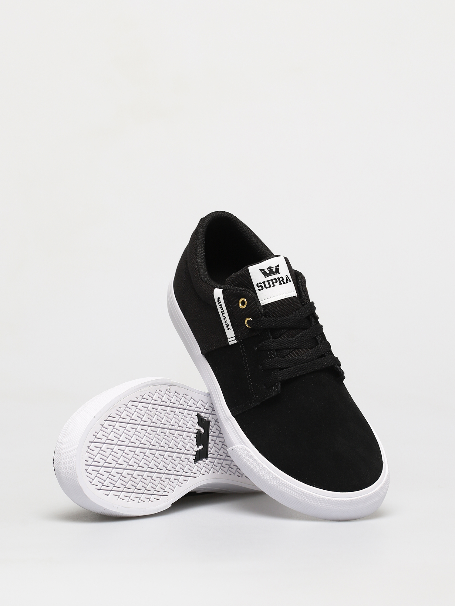 Buty Supra Stacks Vulc II Kids (black/white white)