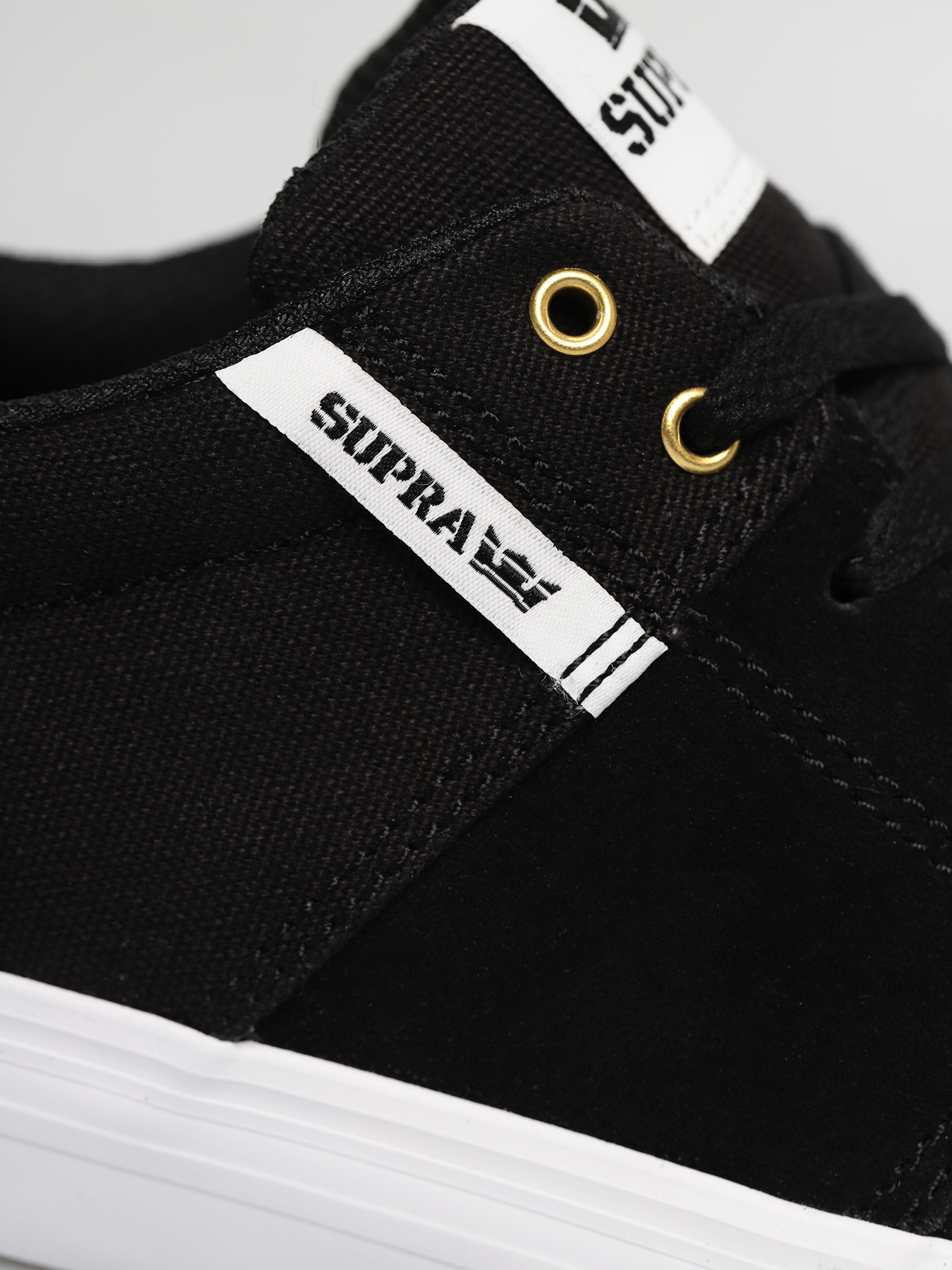 Buty Supra Stacks Vulc II Kids (black/white white)