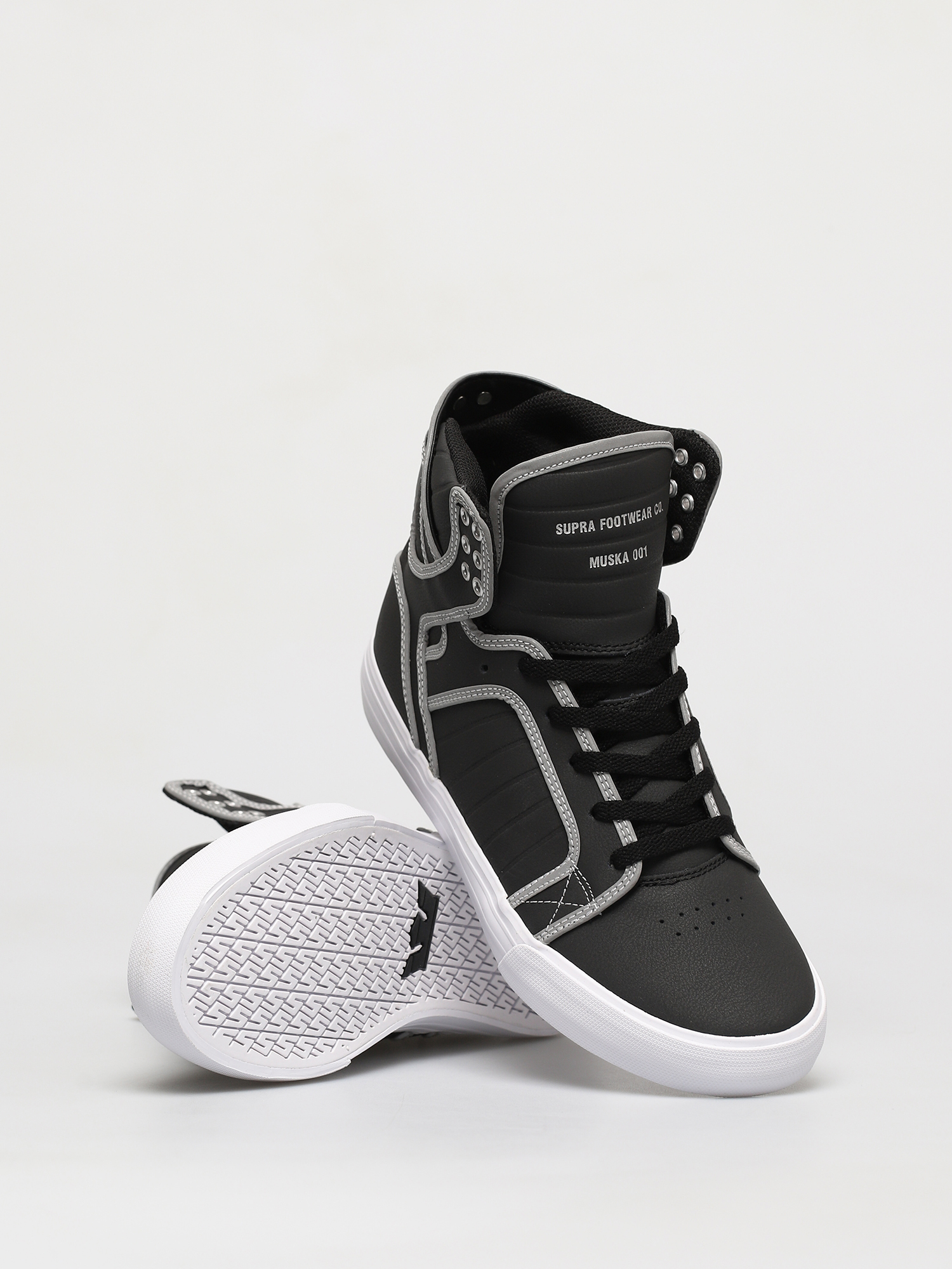 Buty Supra Skytop (black/reflect white)