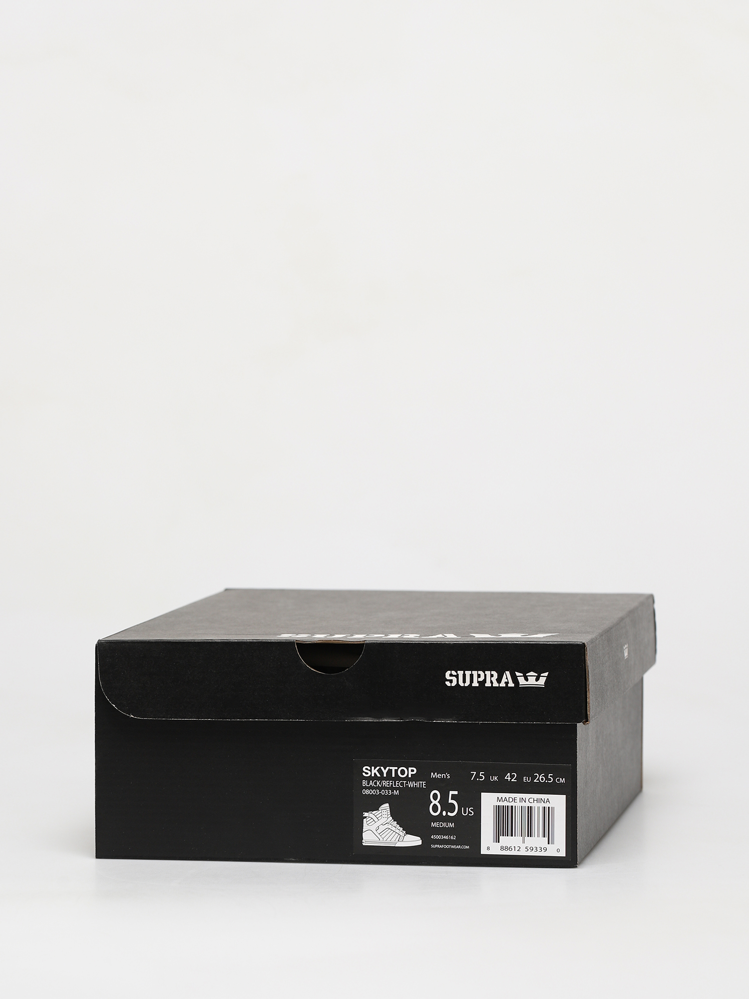 Buty Supra Skytop (black/reflect white)