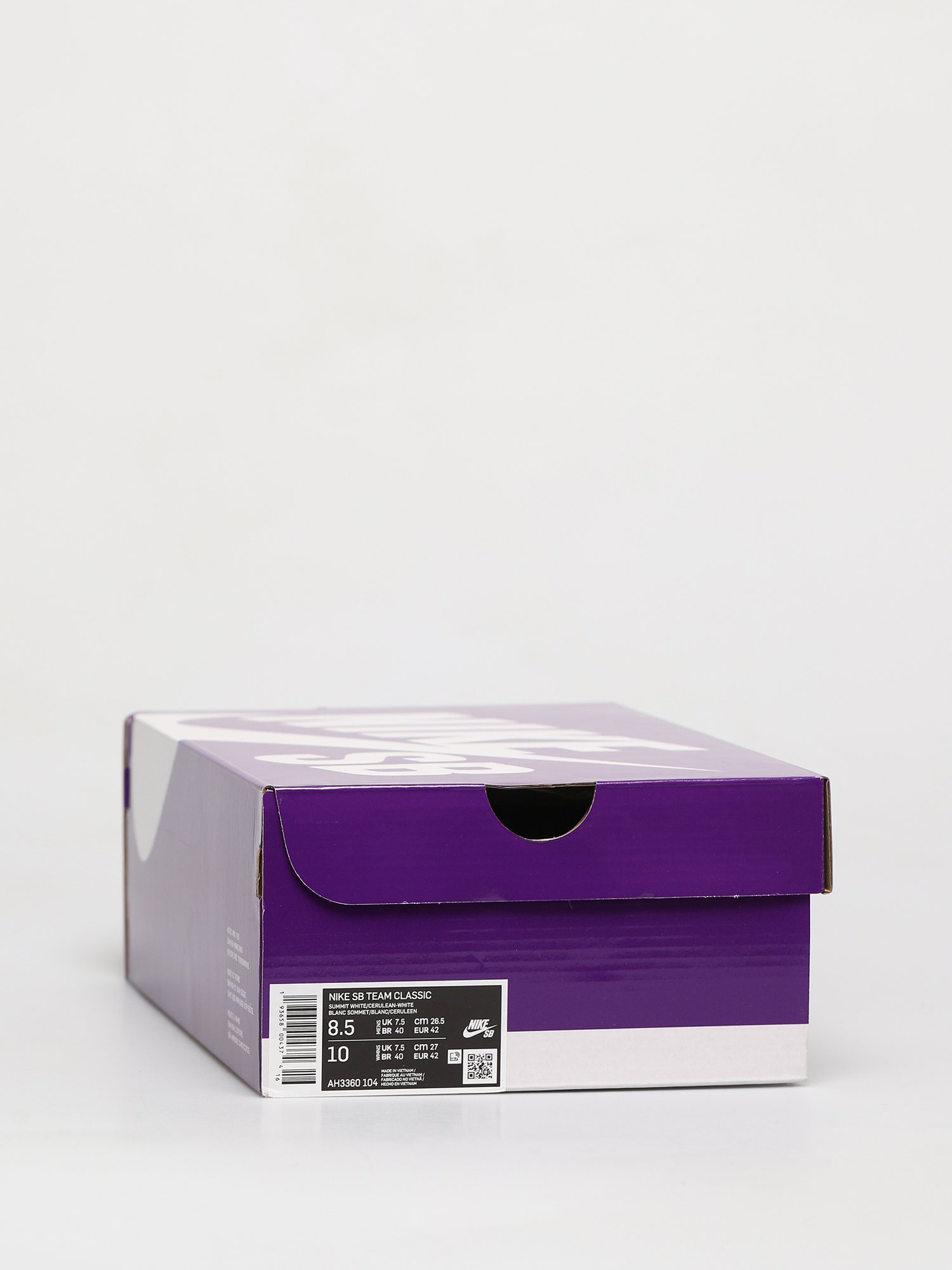 nike sb team classic summit white