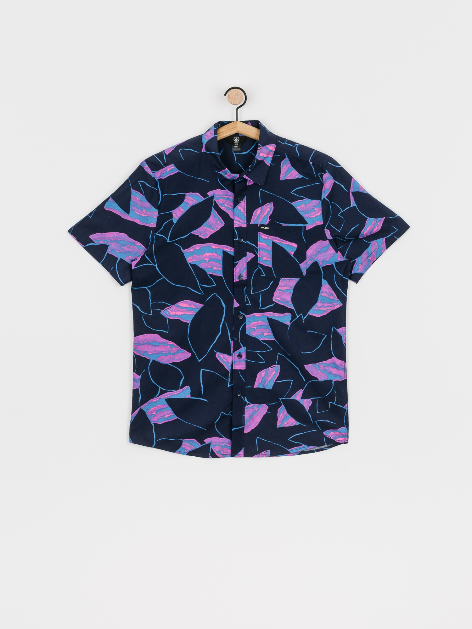 Koszula Volcom Secret Leaf (blue black)