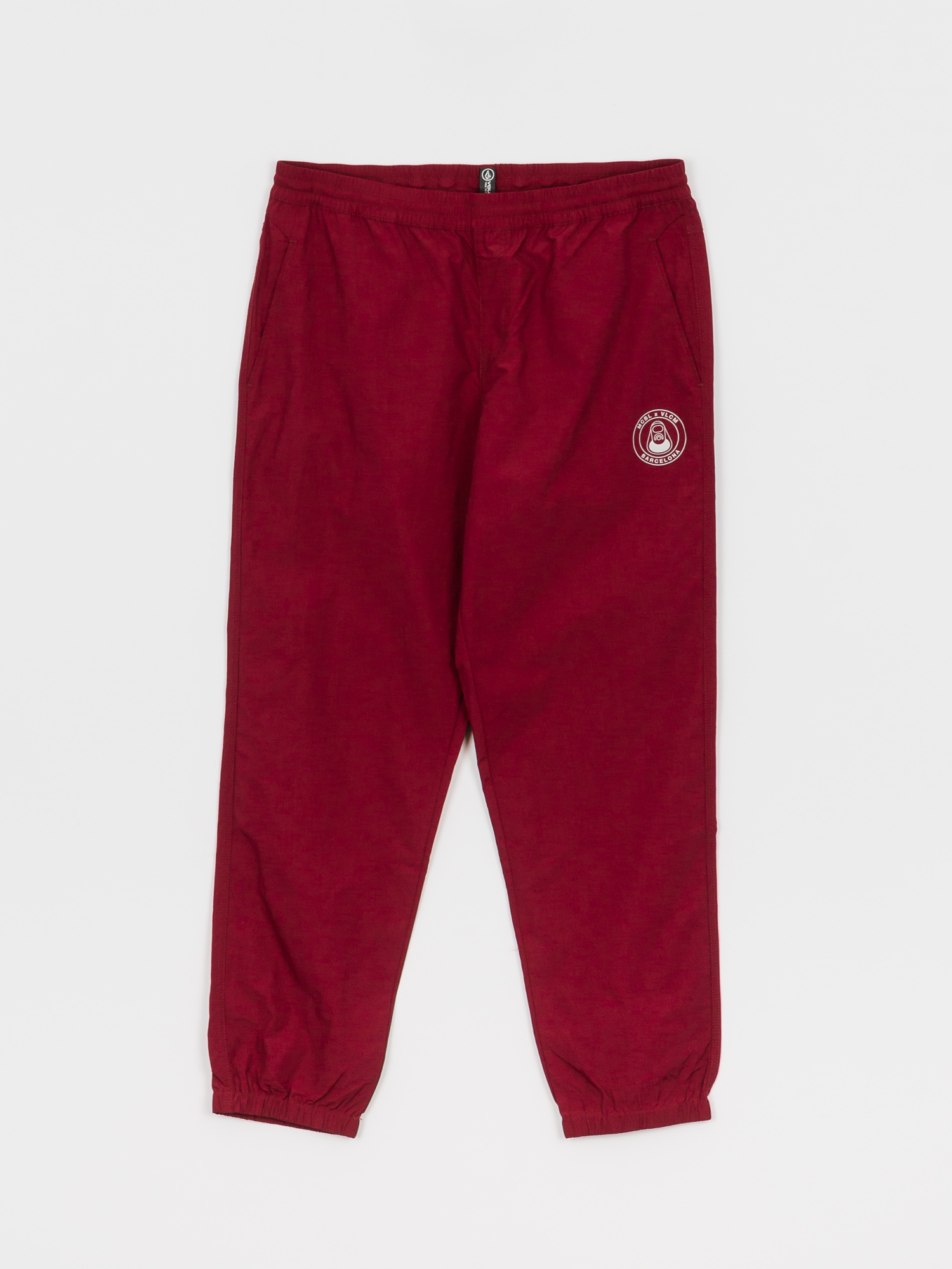 Spodnie Volcom X Macba Life Track (cabernet)