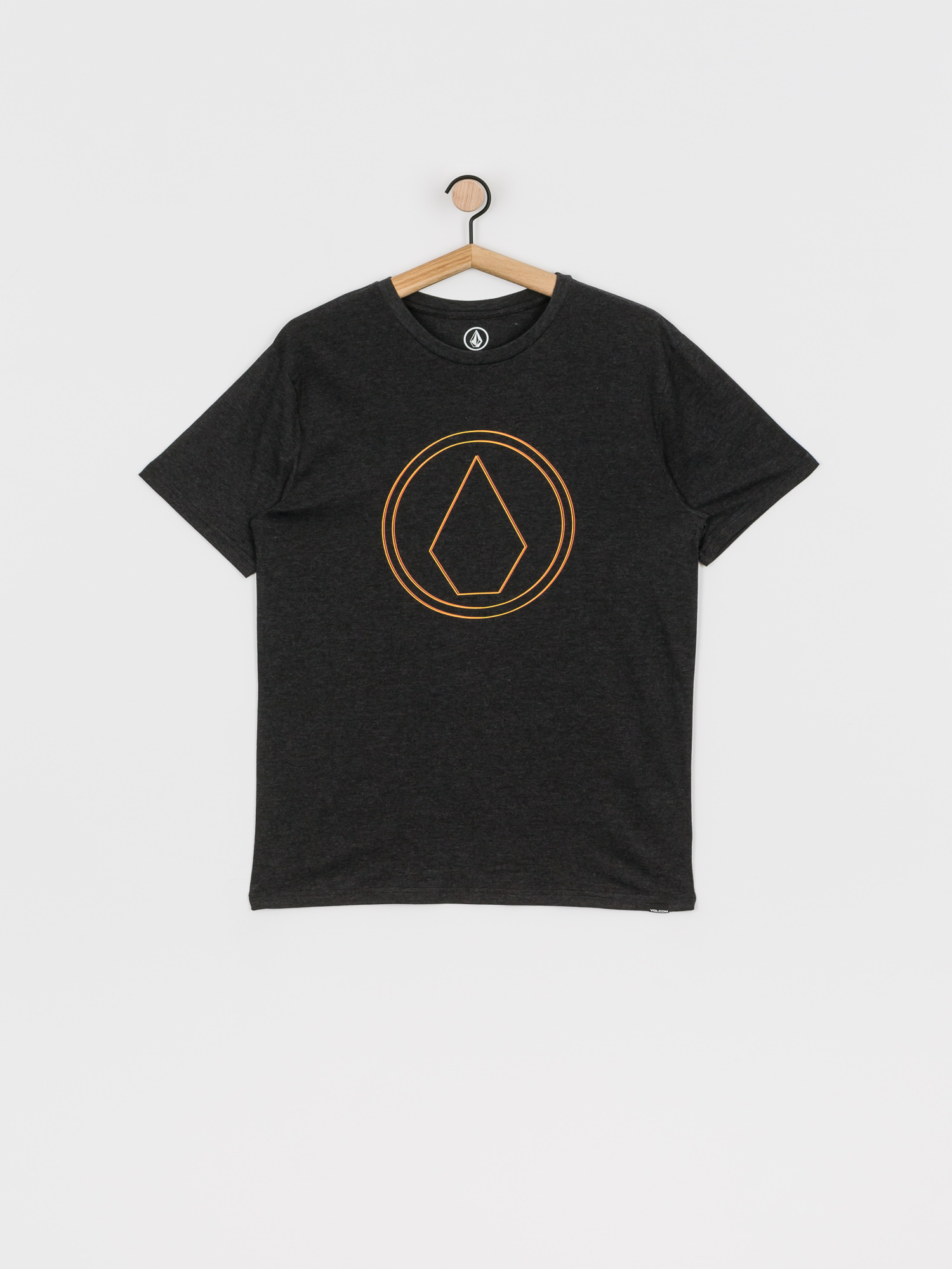 T-shirt Volcom Pinner Hth (heather black)