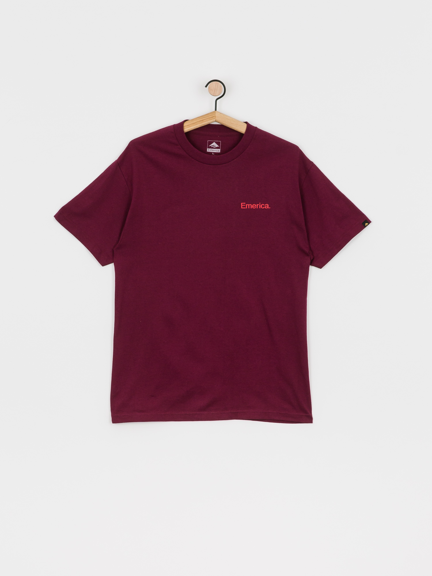 T-shirt Emerica Pure Triangle (burgundy)
