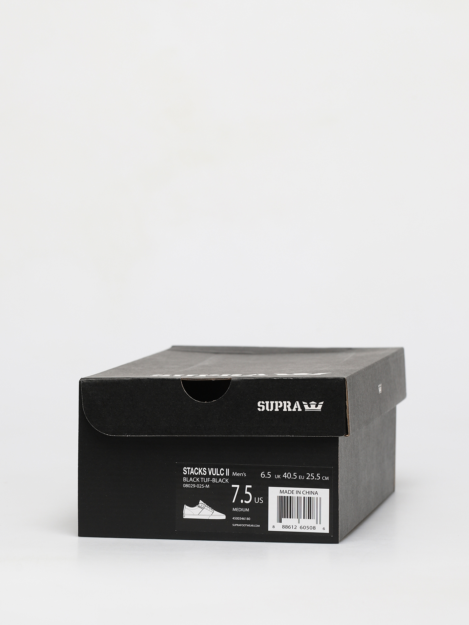 Buty Supra Stacks Vulc II (black tuf black)