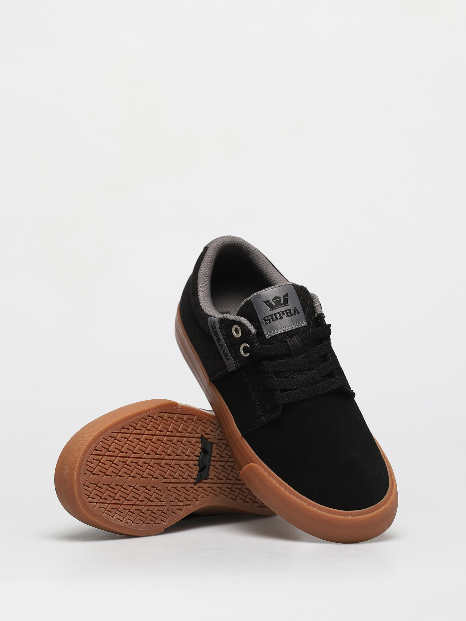 Buty Supra Stacks Vulc II (black/grey gum)