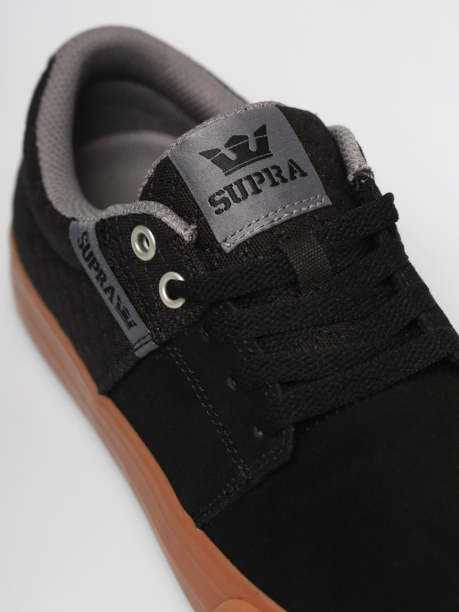 Buty Supra Stacks Vulc II (black/grey gum)