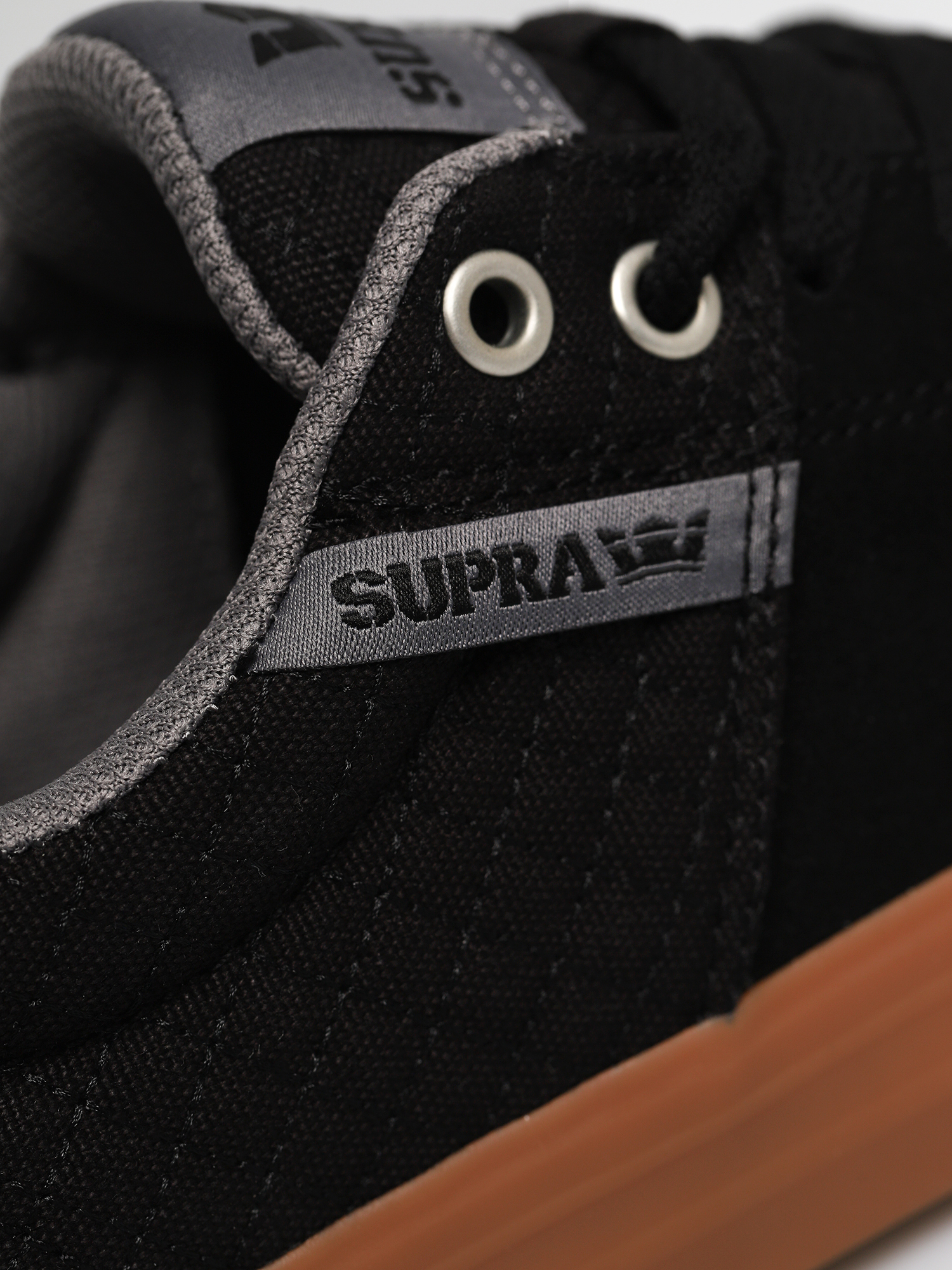 Buty Supra Stacks Vulc II (black/grey gum)