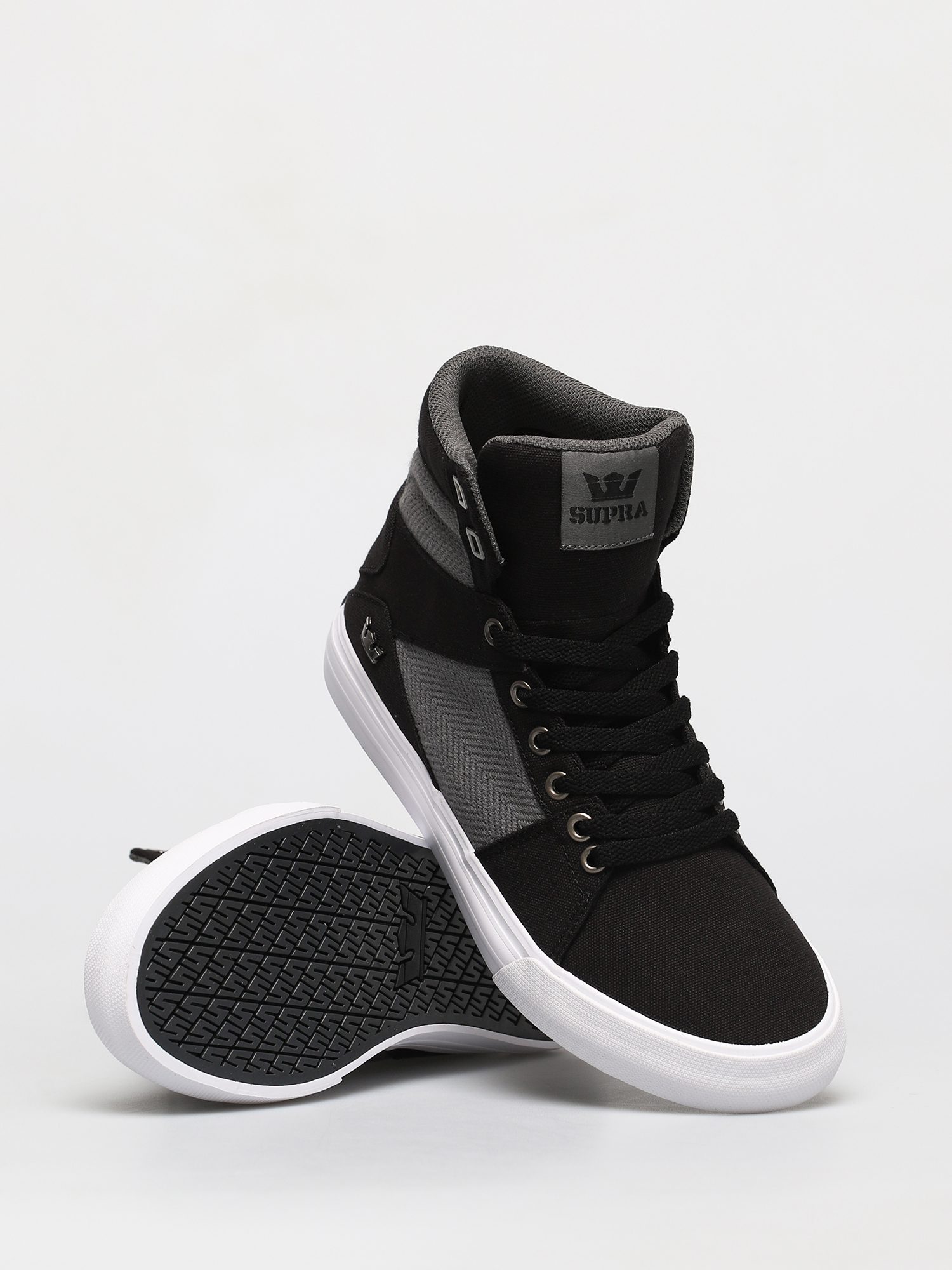 Buty Supra Aluminum (black/dk grey white)
