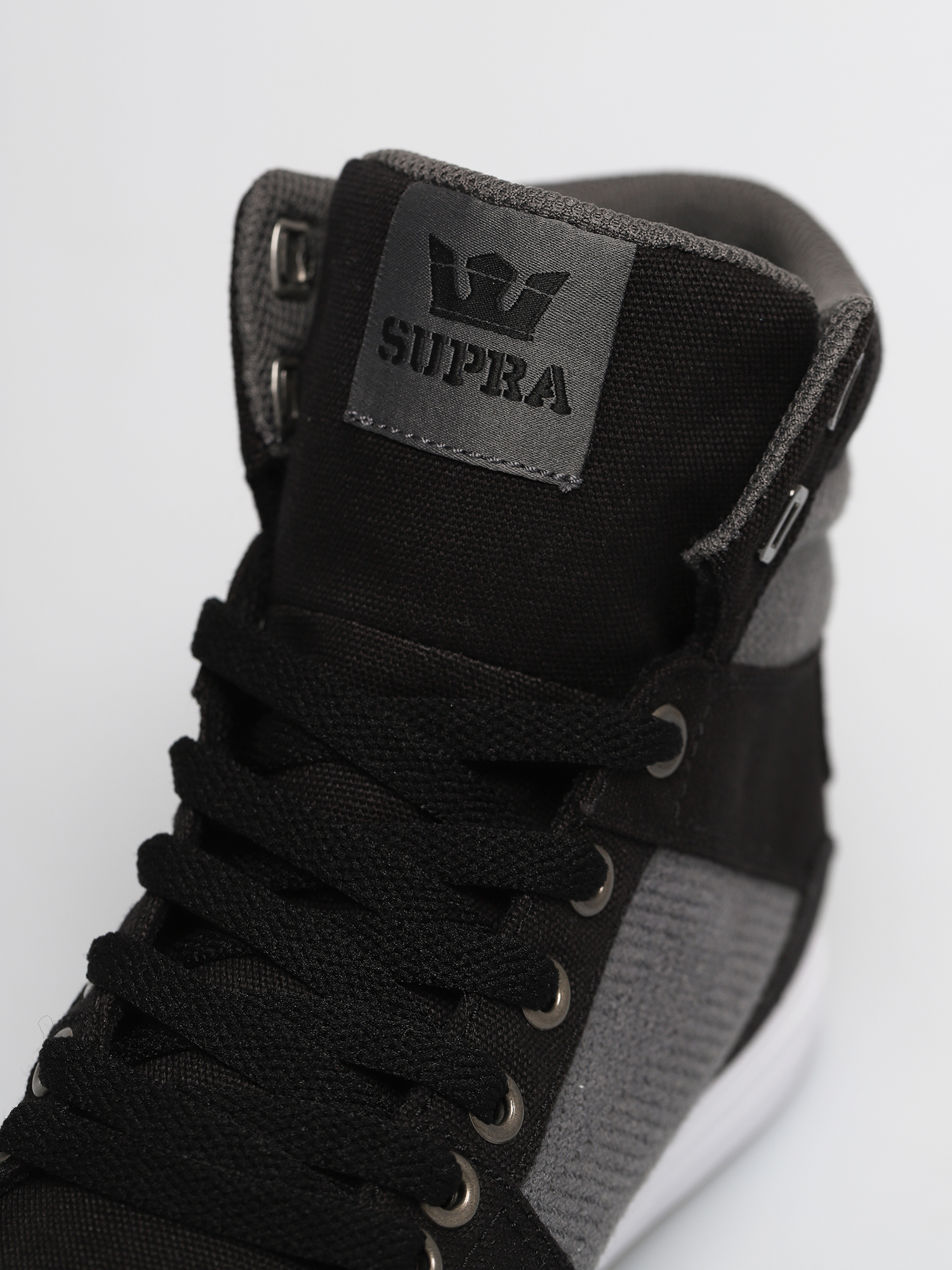 Buty Supra Aluminum (black/dk grey white)