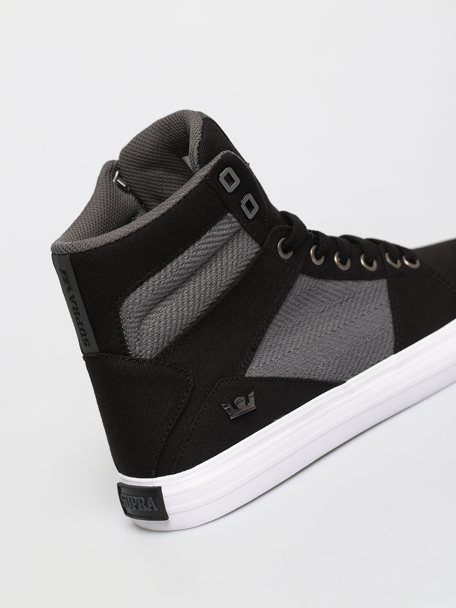 Buty Supra Aluminum (black/dk grey white)
