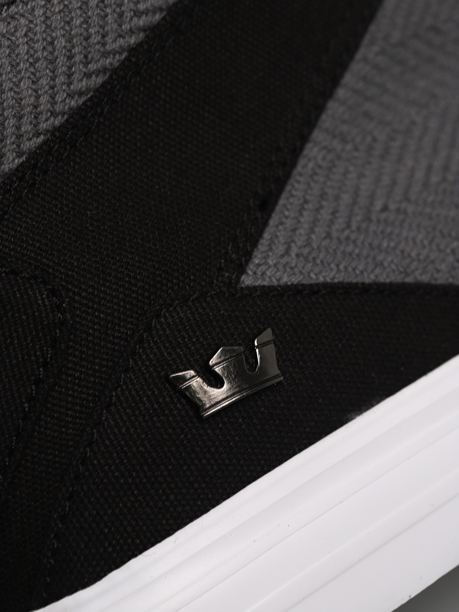 Buty Supra Aluminum (black/dk grey white)