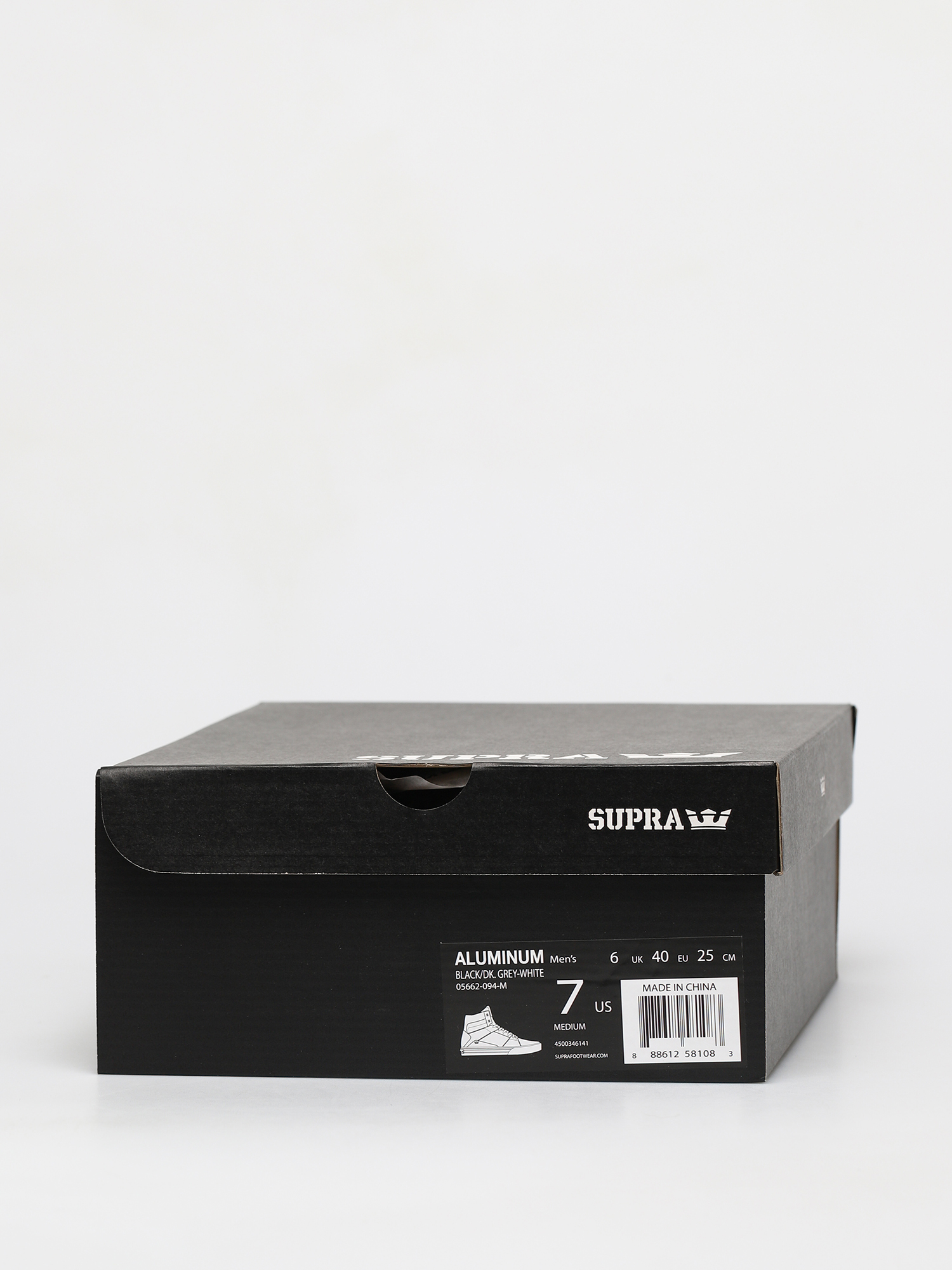 Buty Supra Aluminum (black/dk grey white)