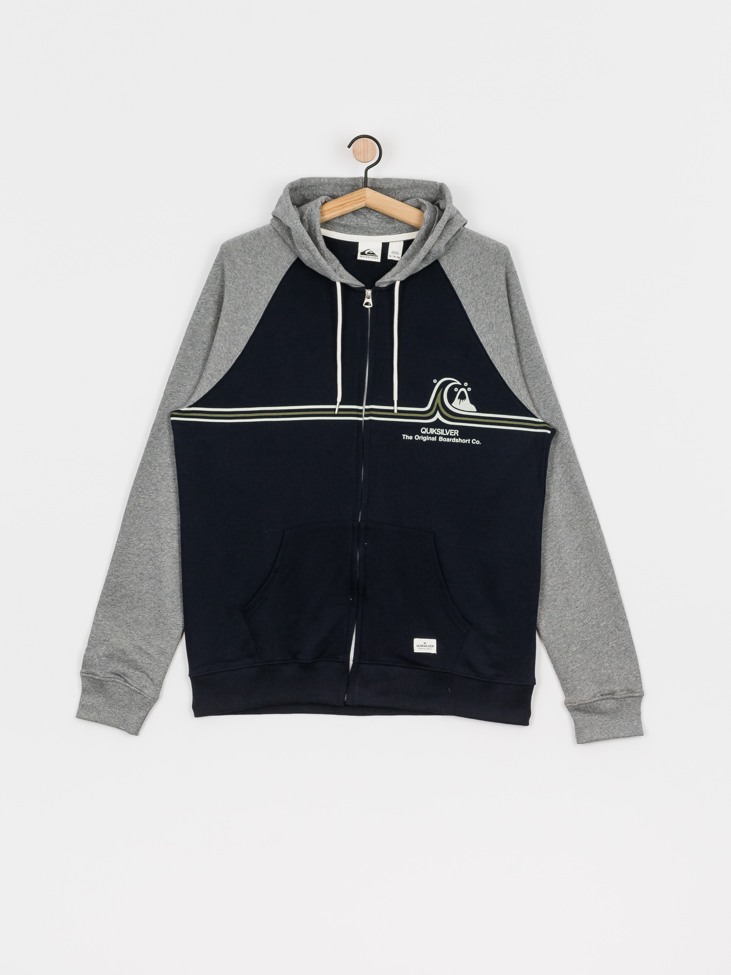 Bluza z kapturem Quiksilver Essentials Screen Terry ZHD (navy blazer)