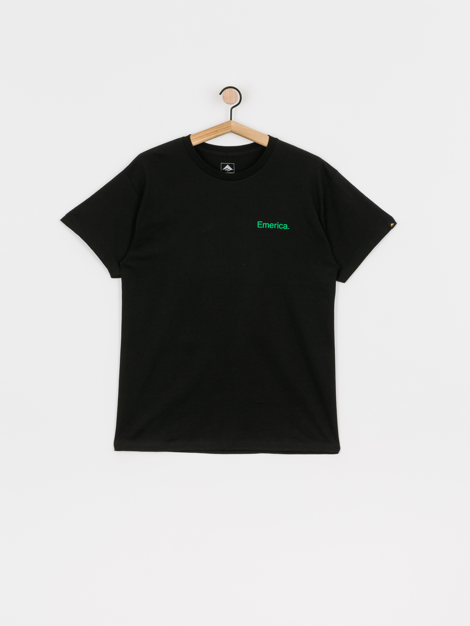 T-shirt Emerica Pure Triangle (black/green)