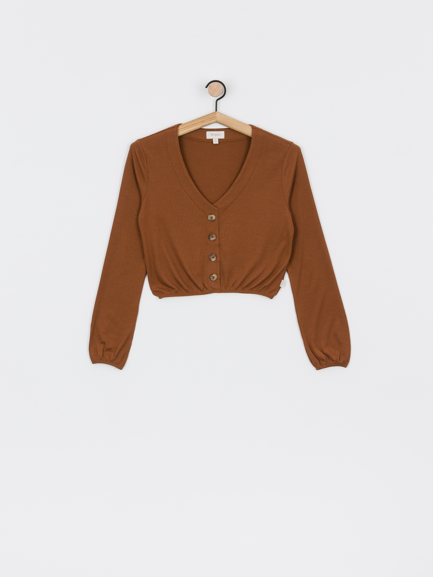 Longsleeve Brixton Daria V Neck Knit Wmn (hide)