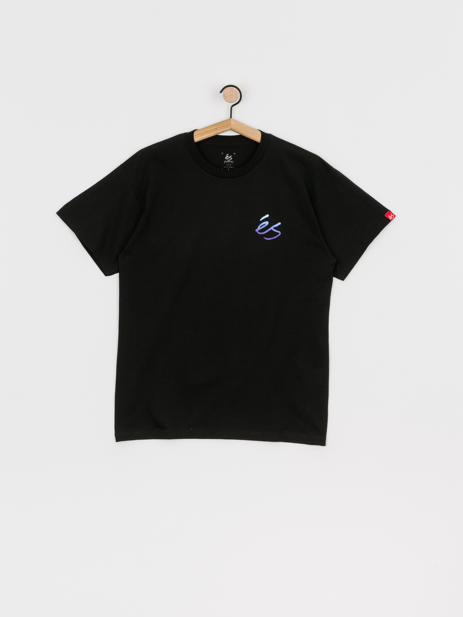 T-shirt eS Script Gradient (black)