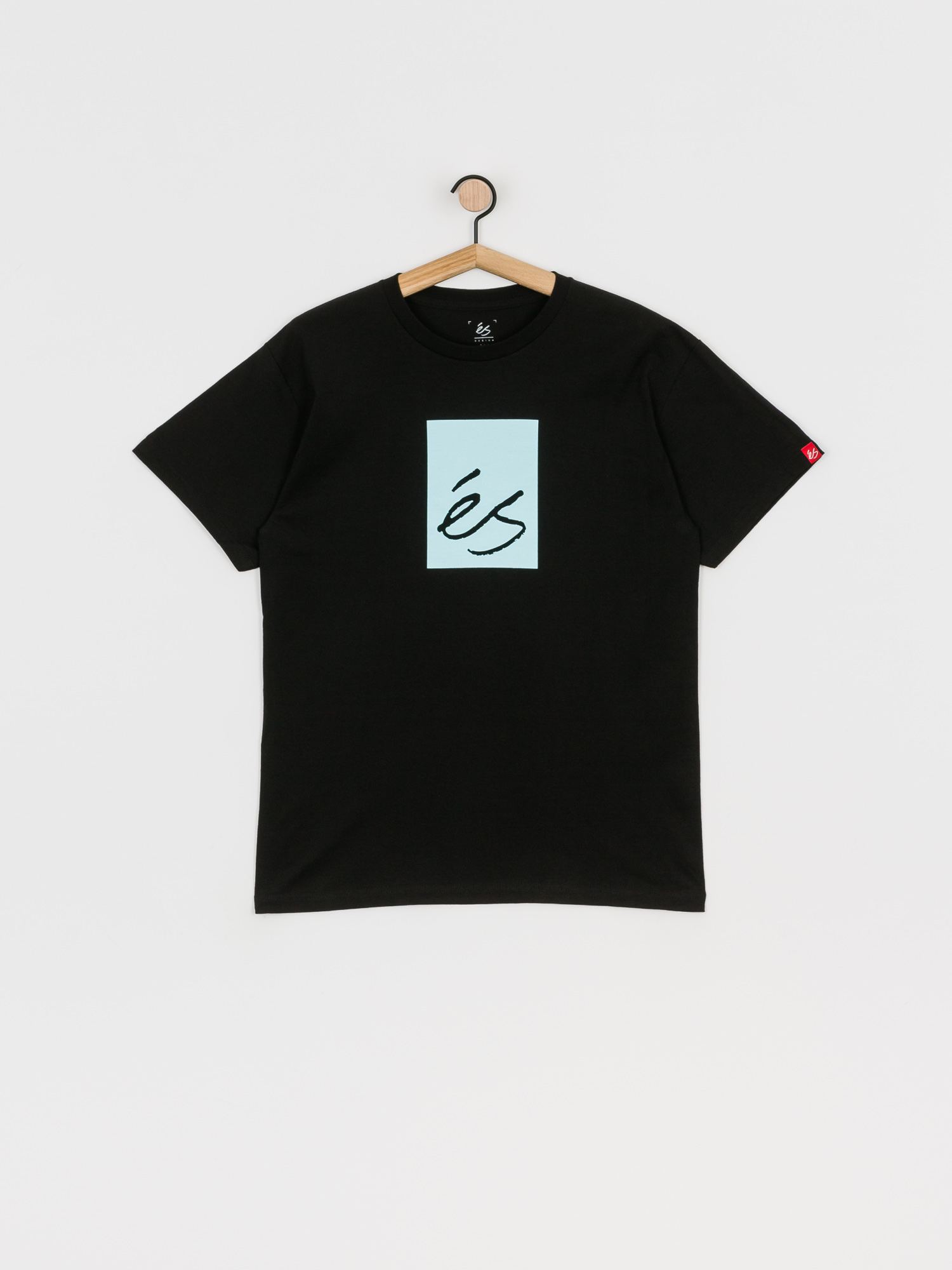 T-shirt eS Main Block (black/blue)