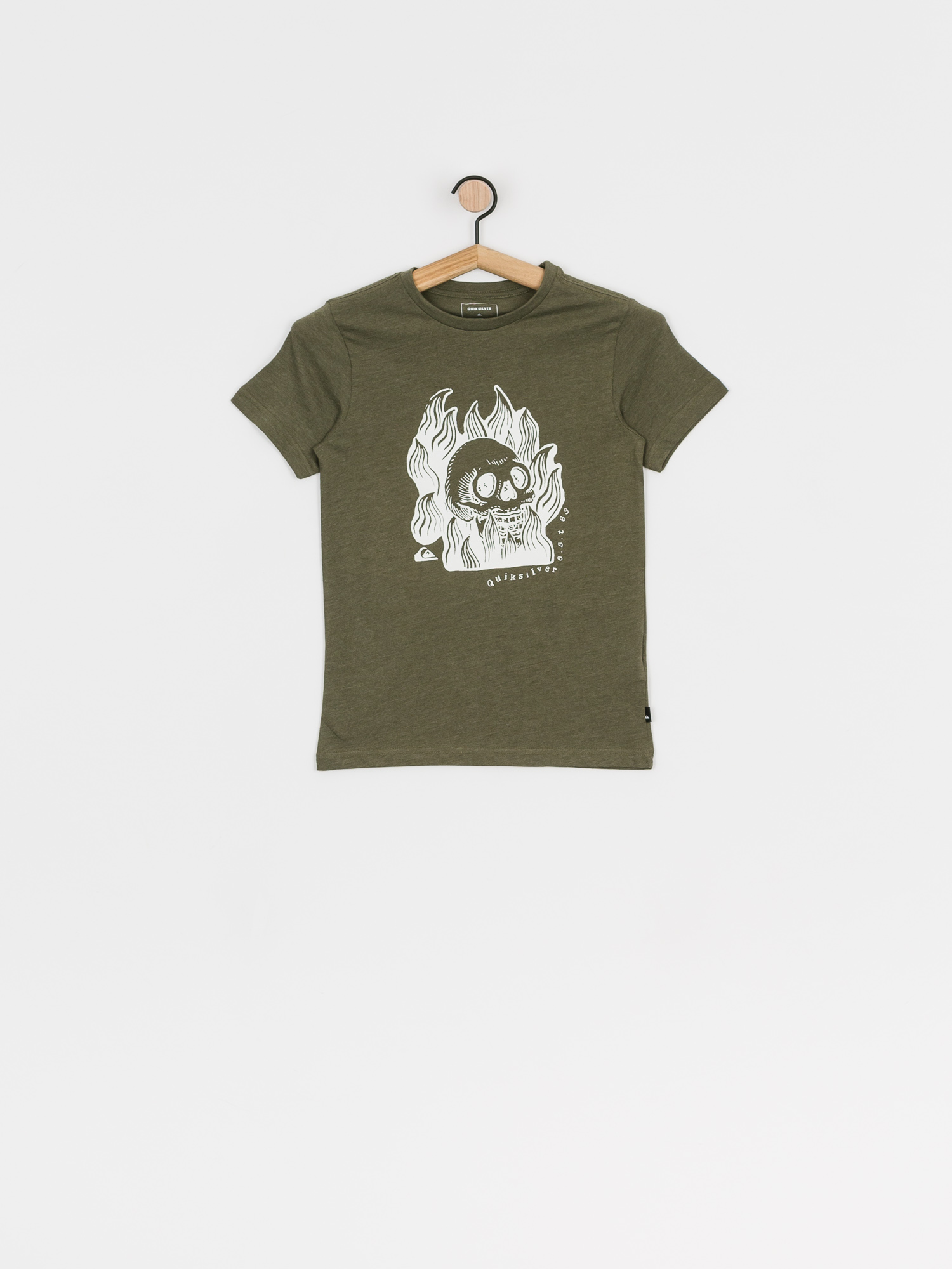 T-shirt Quiksilver Drum Fire (kalamata)