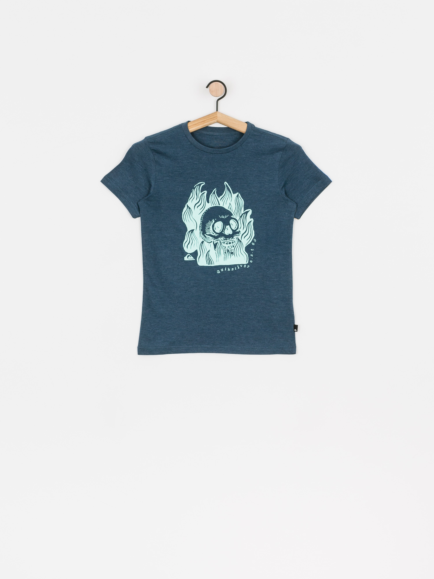 T-shirt Quiksilver Drum Fire (majolica blue)