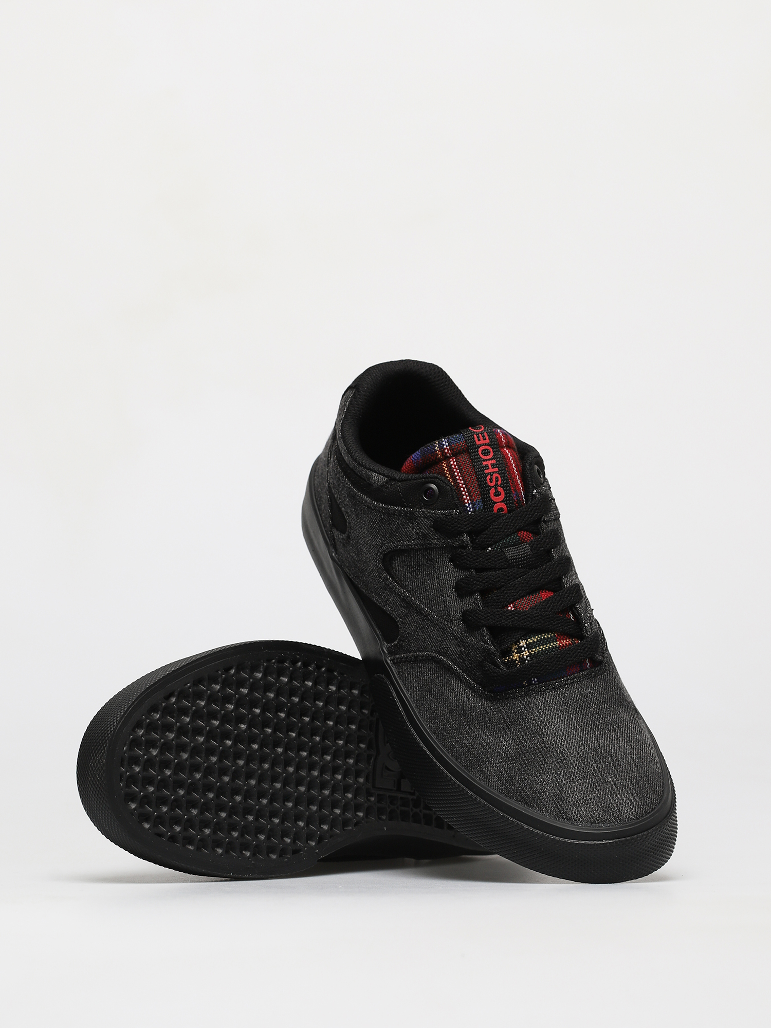 Buty DC Kalis Vulc Tx Se (black/black/red)