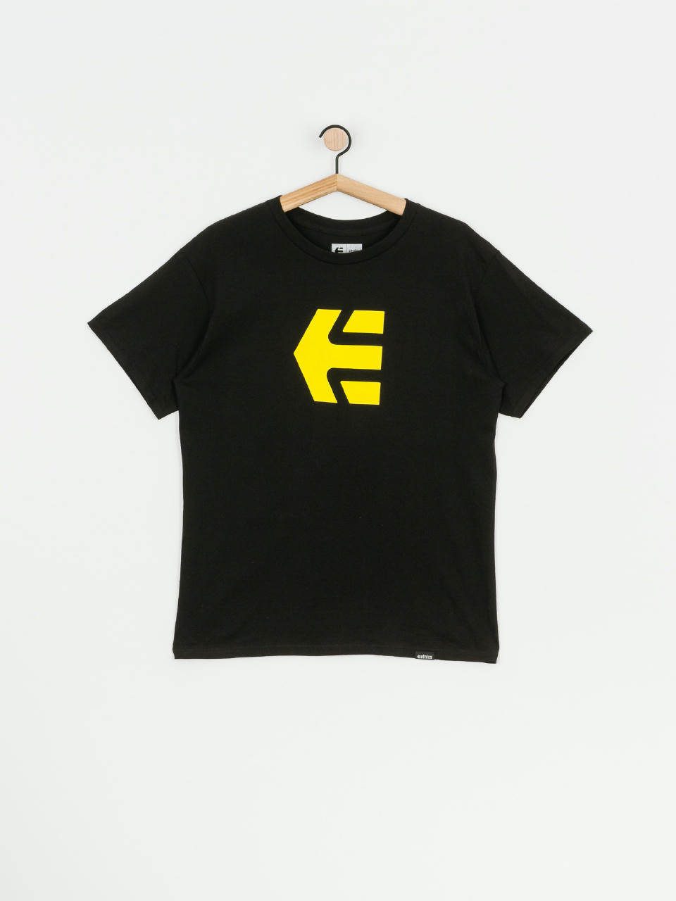 T-shirt Etnies Icon (black/yellow)