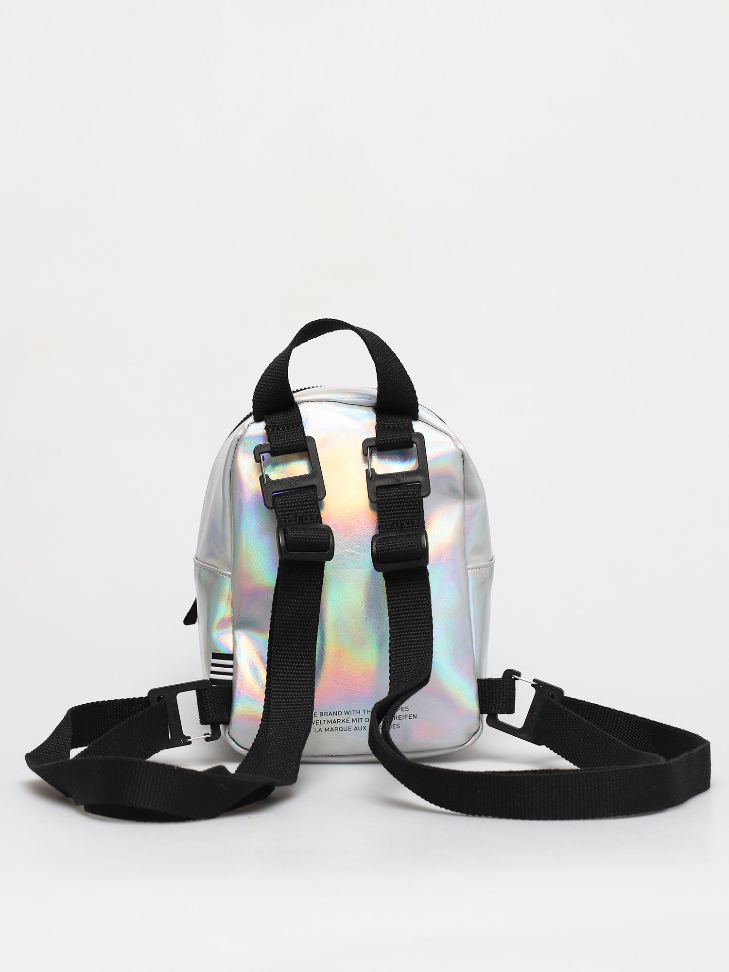 Plecak adidas Originals Bp Mini Pu Wmn (silver met/iridescent)