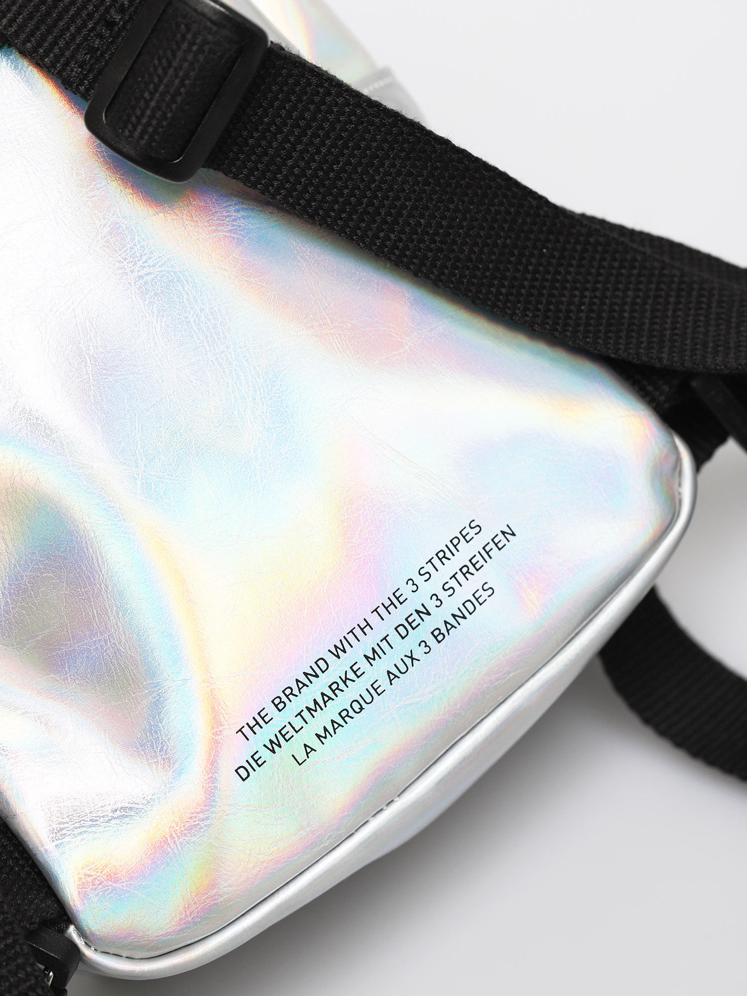 Plecak adidas Originals Bp Mini Pu Wmn (silver met/iridescent)