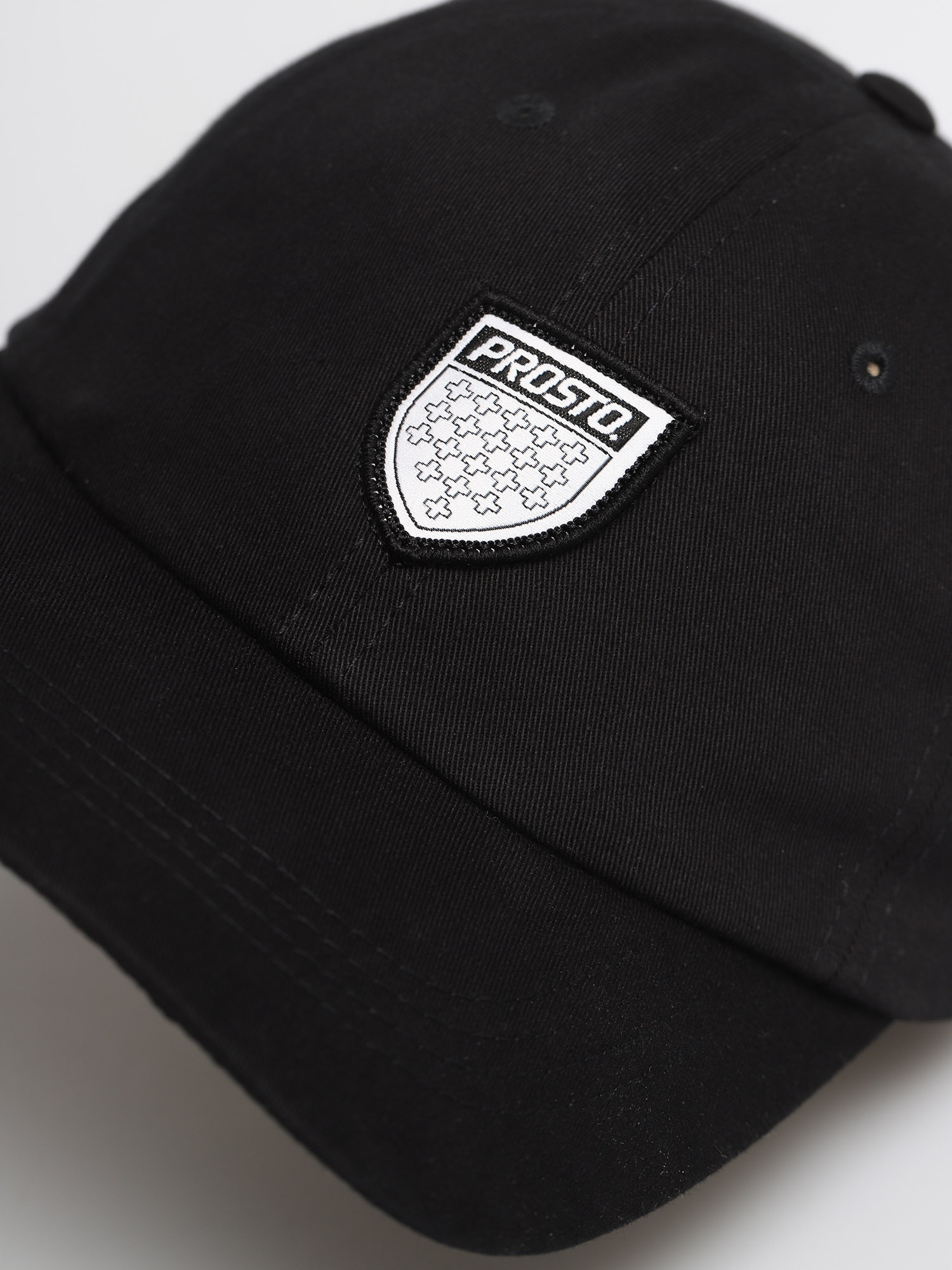 Czapka z daszkiem Prosto 6Panel Shield ZD (black)