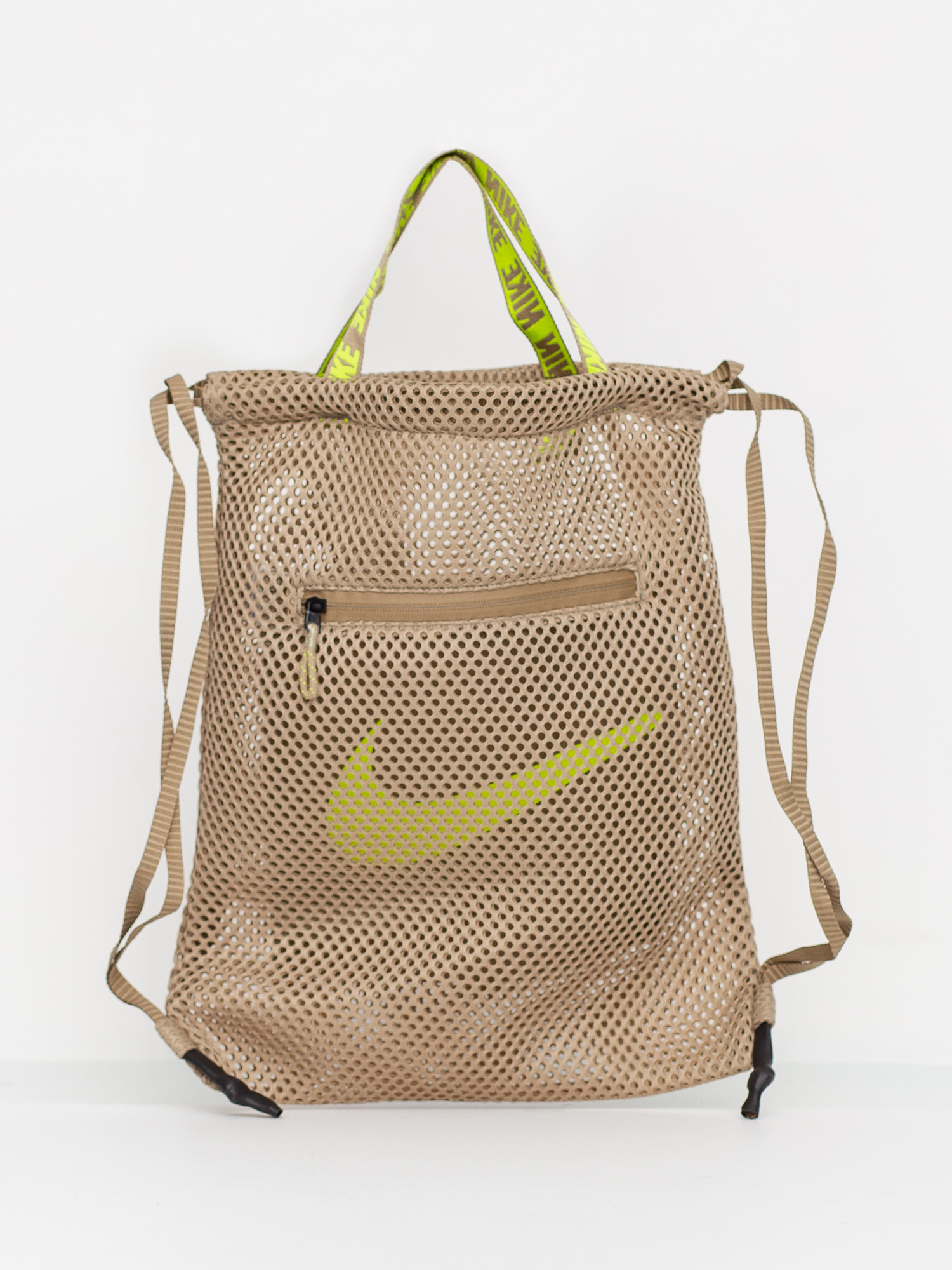 Plecak Nike Advance (khaki/khaki/lemon venom)