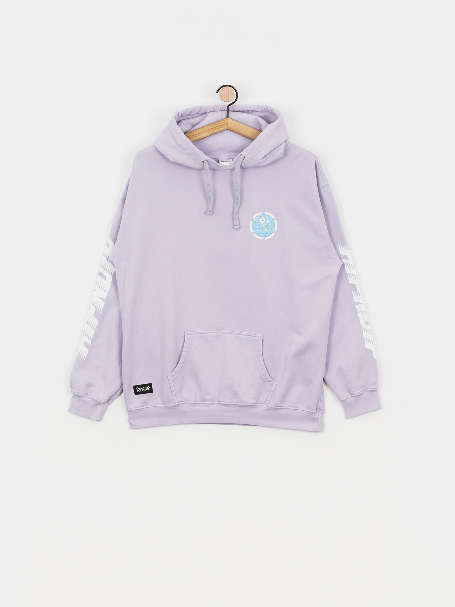 Bluza z kapturem RipNDip Dna HD (lavender mineral wash)