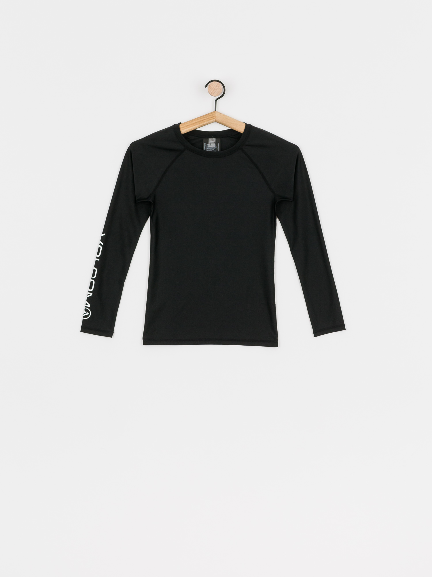 Męski Longsleeve aktywny Volcom Simply Core (black)
