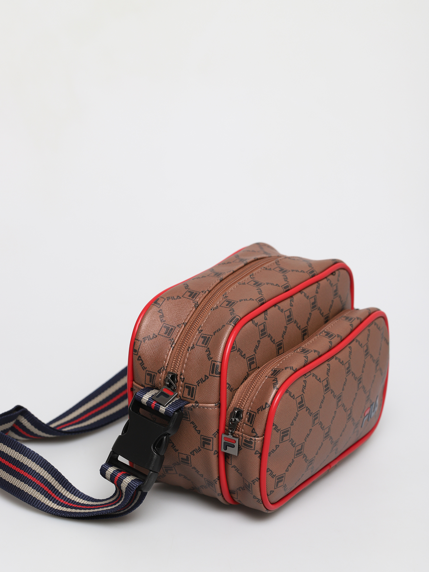 Torba Fila Shoulder Bag New Twist (allover thrush coffee bean)