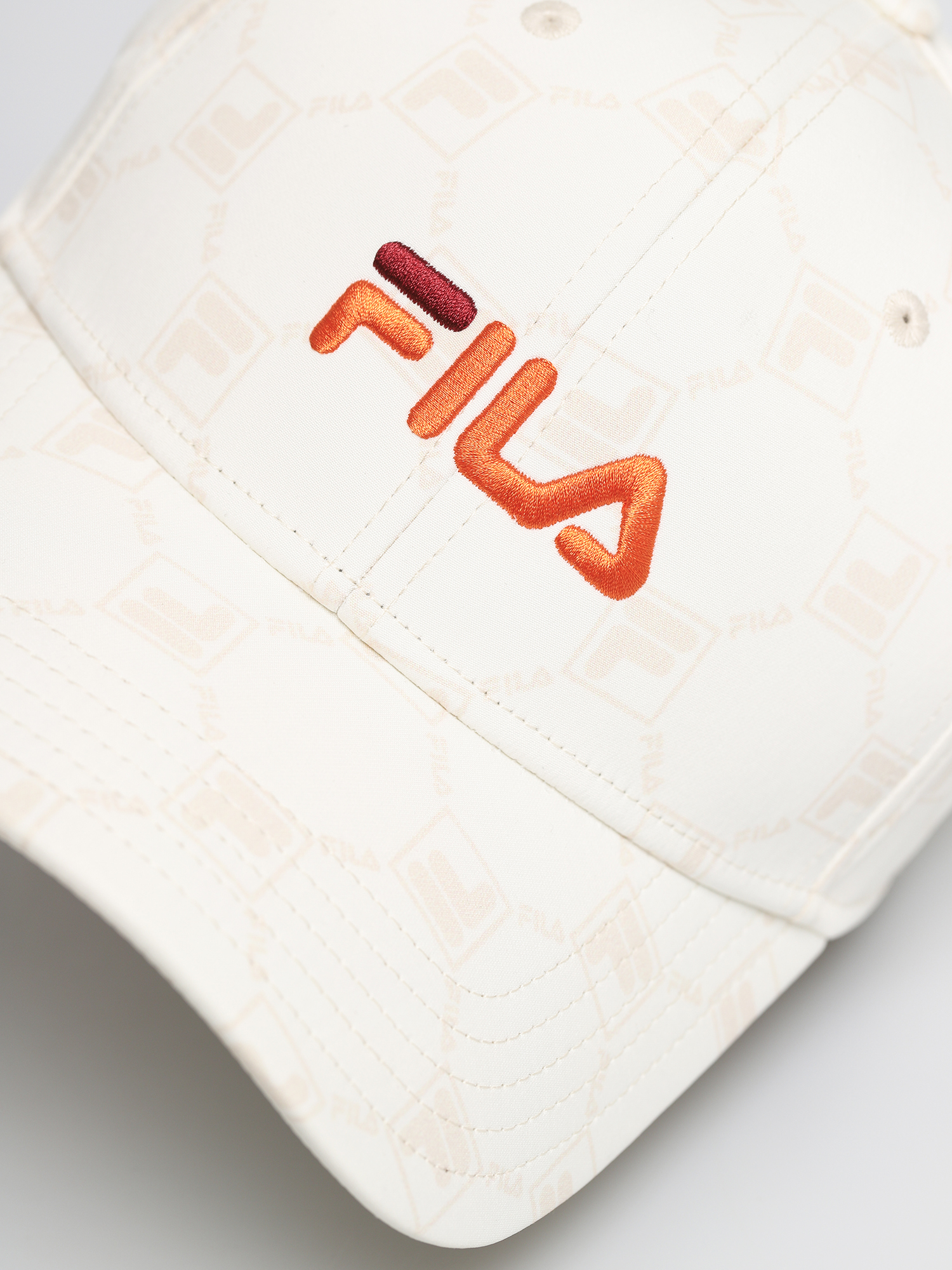 Czapka z daszkiem Fila 6 Panel Cap Leniar Logo ZD (eggnog)